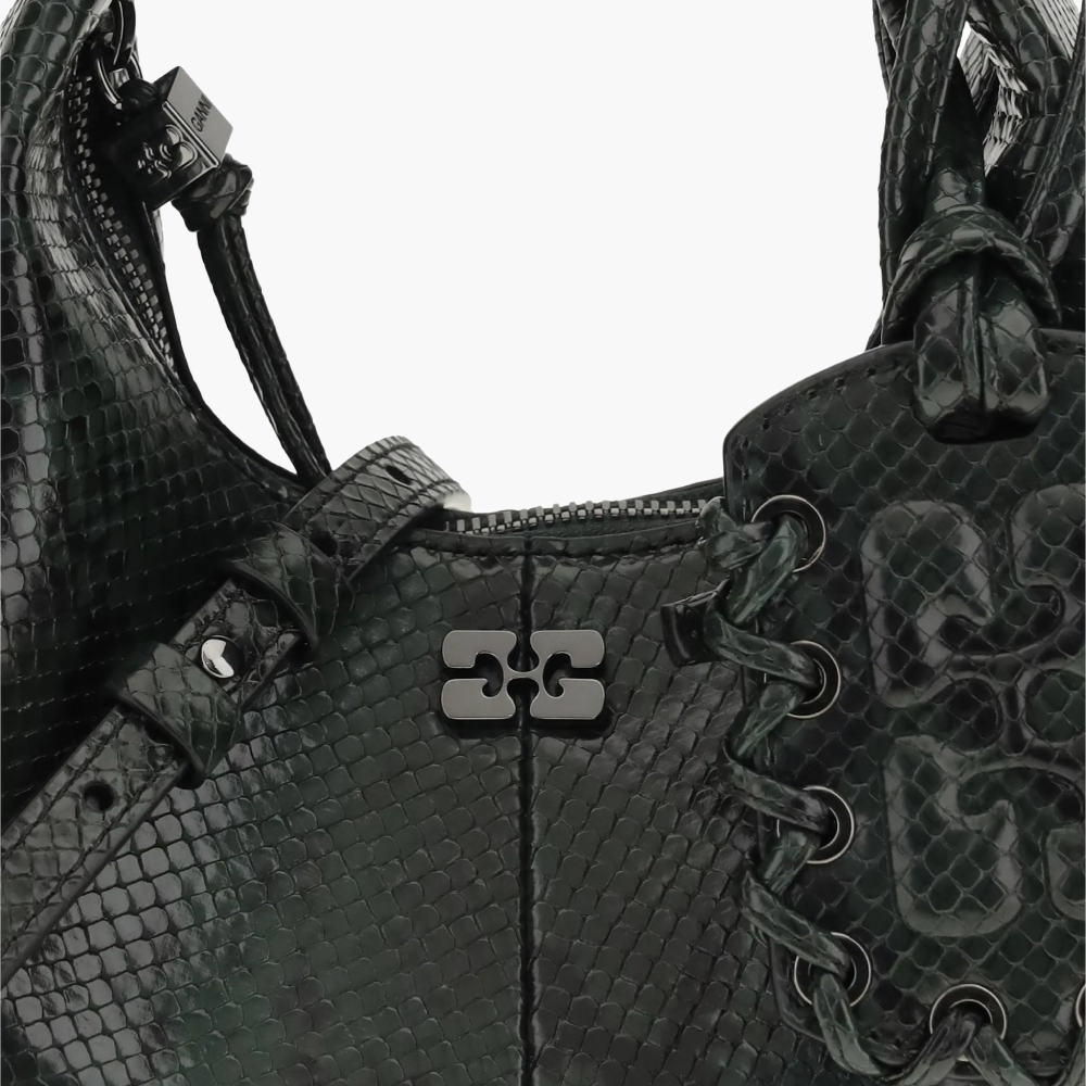 Mini sac épaule effet serpent