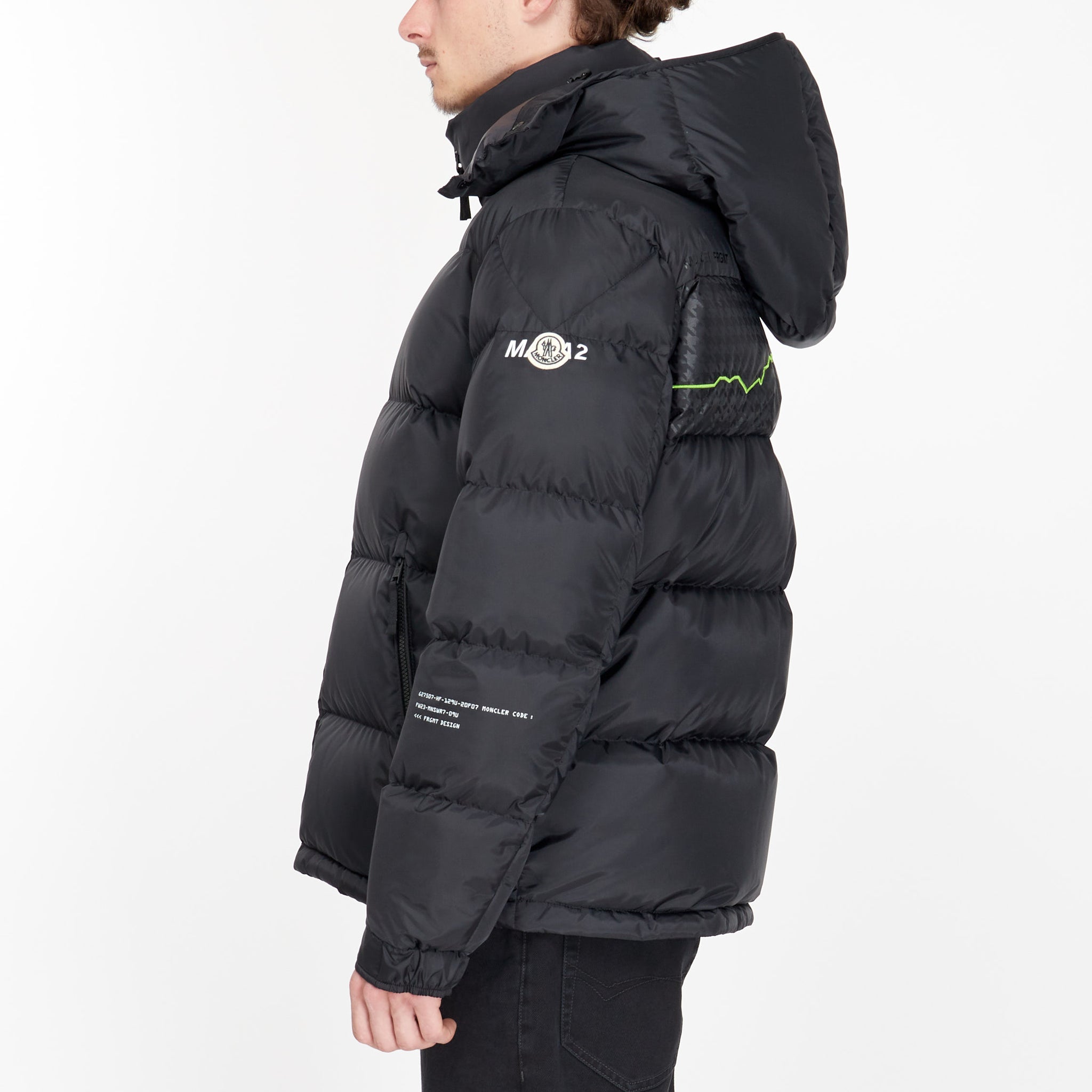Doudoune Moncler Frgmt Acanthus Noir
