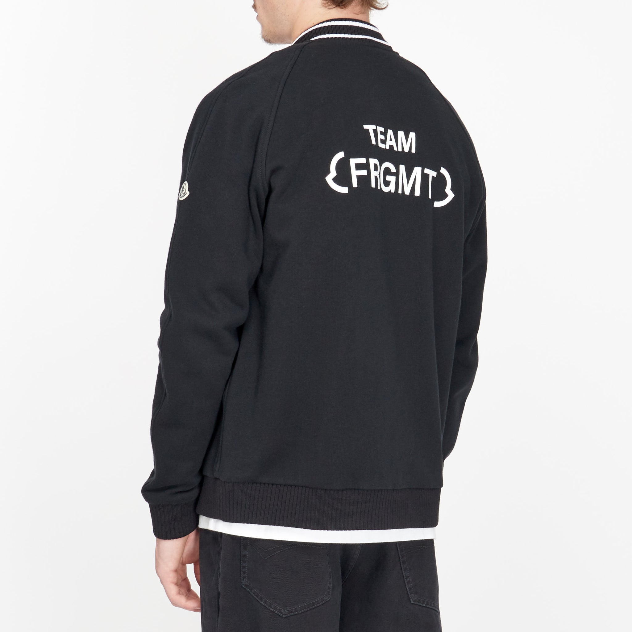 Veste Universitaire Moncler Frgmt Noir