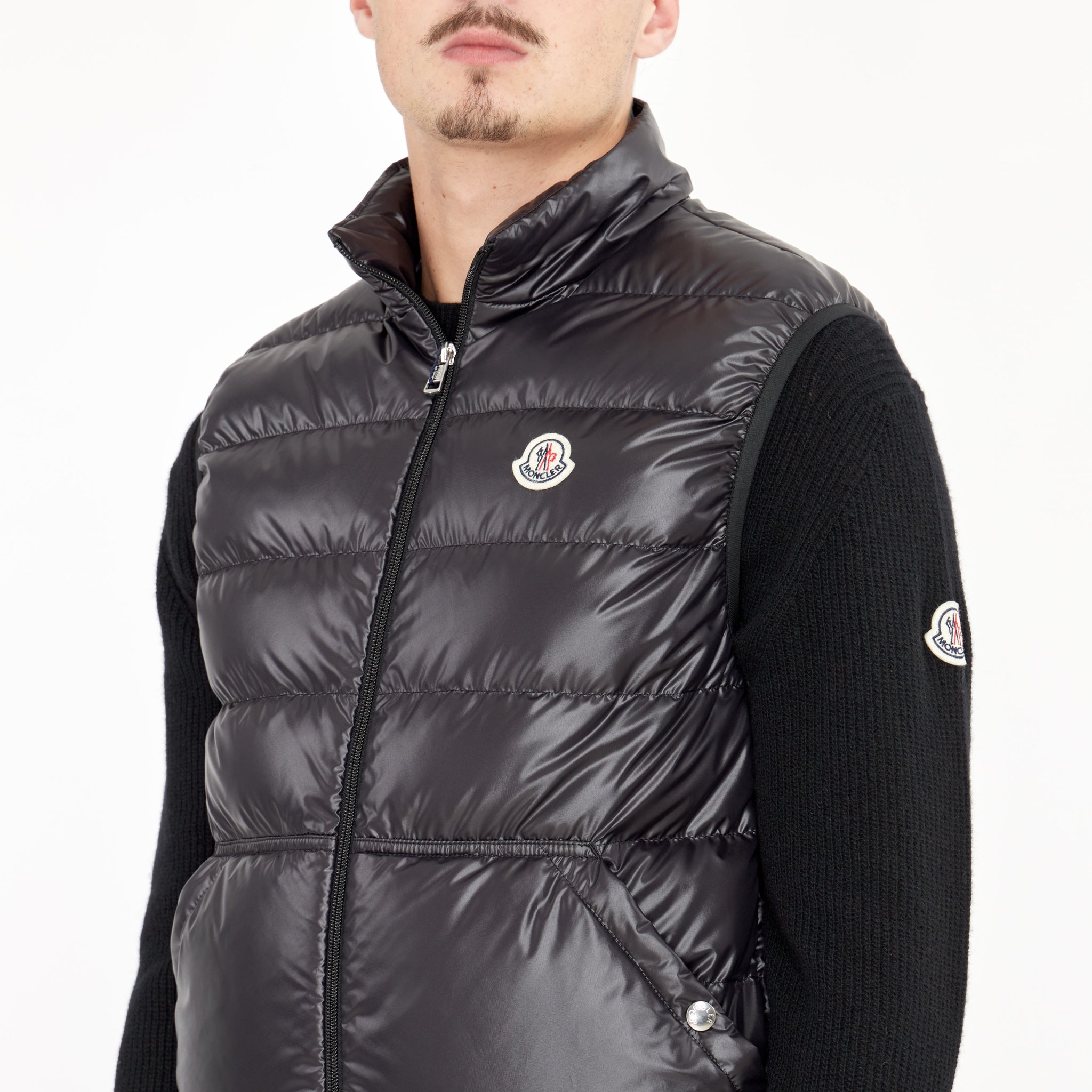 Veste Moncler Sans Manches Aube Noir