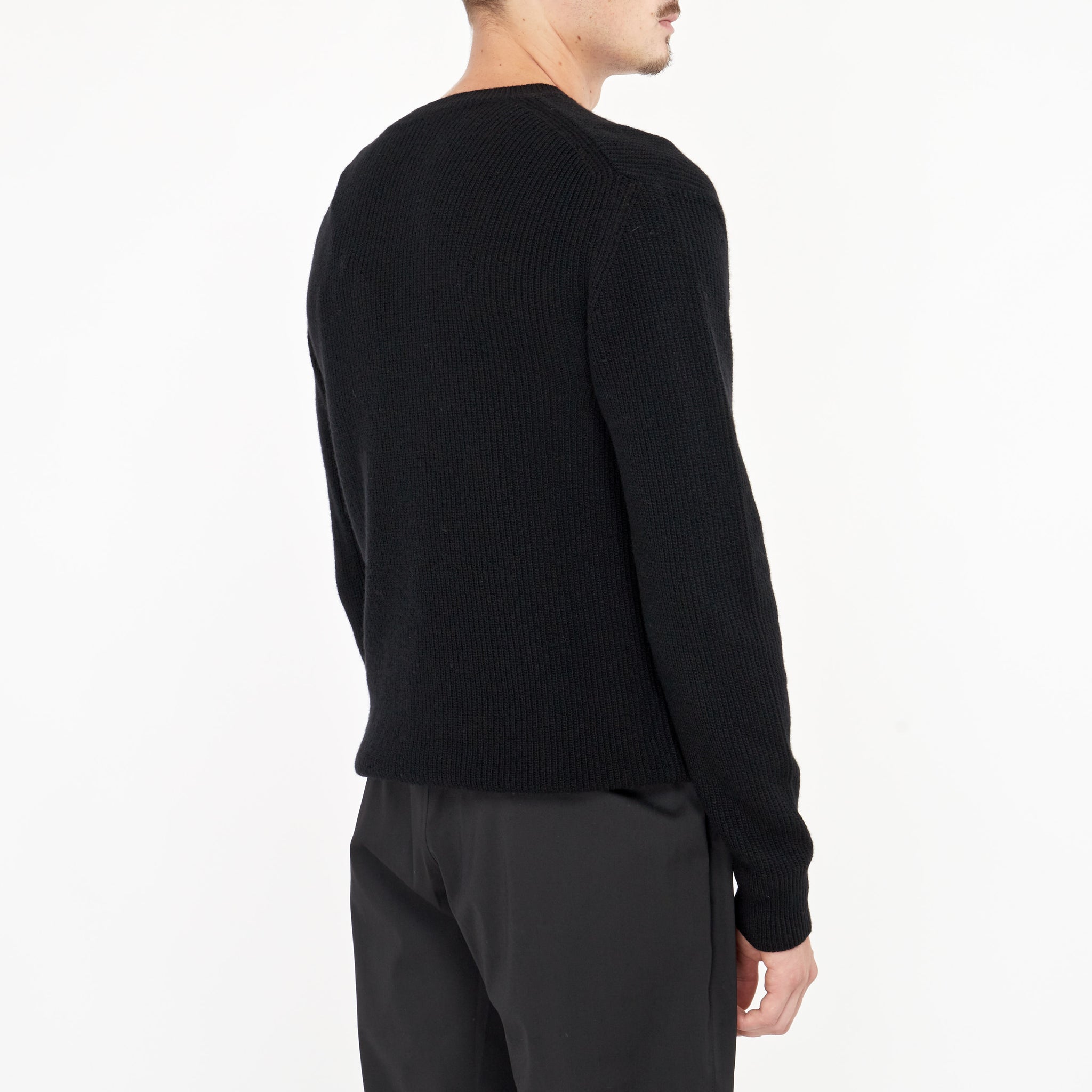 Pull en Laine Moncler en Maille Noir
