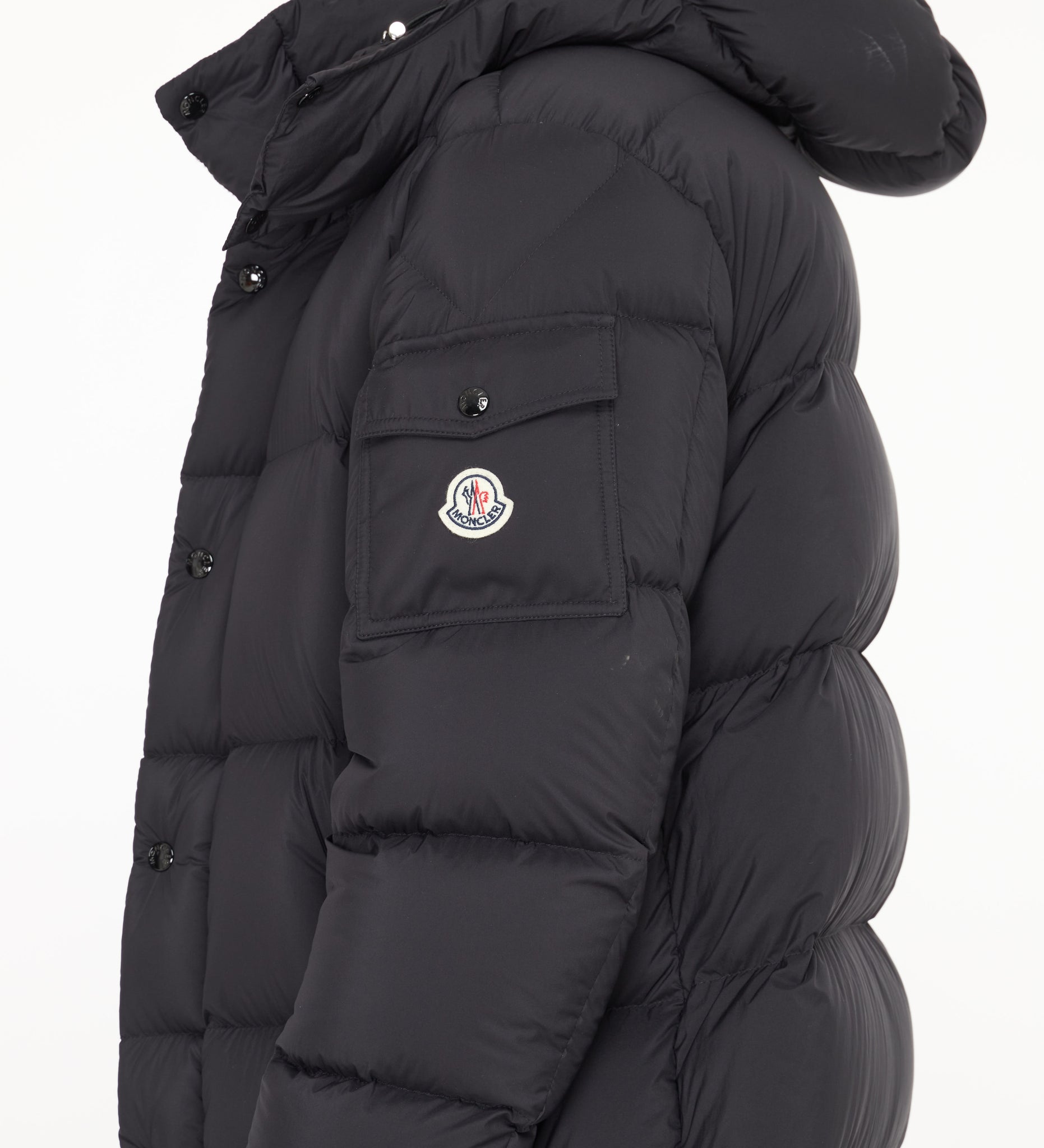 Doudoune Longue Moncler Hanoverian Noir