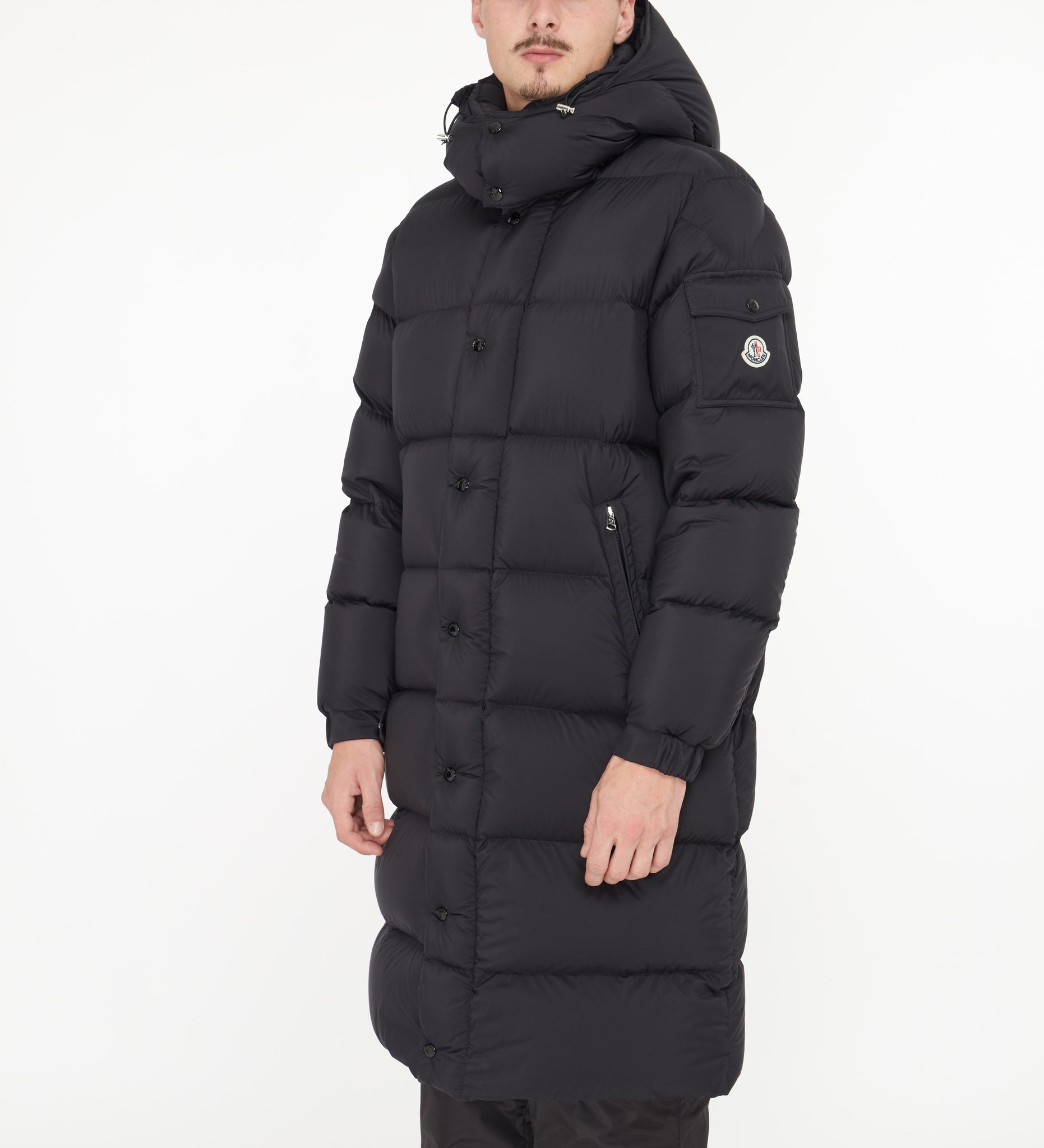 Doudoune Longue Moncler Hanoverian Noir