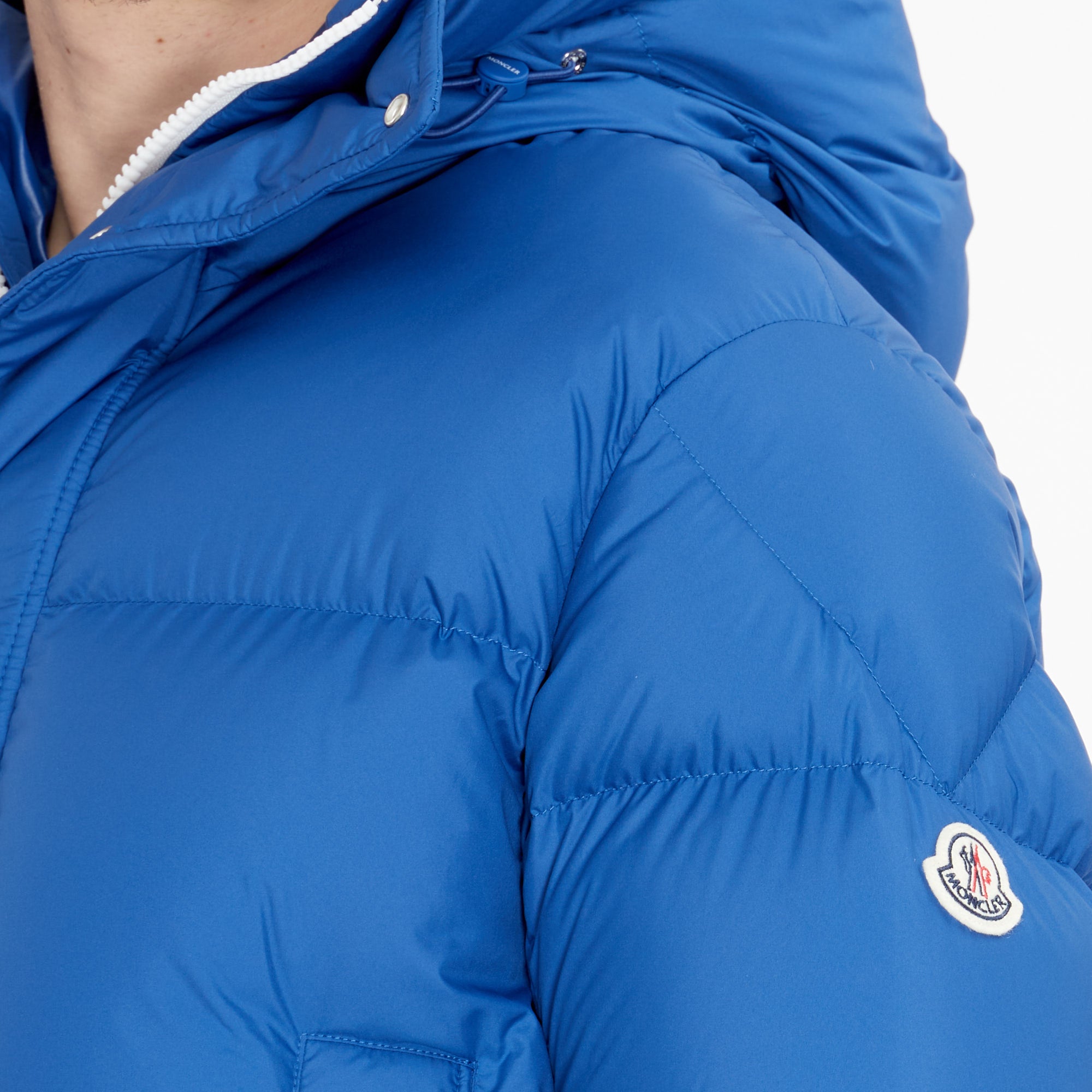 Doudoune Moncler Risler Bleu