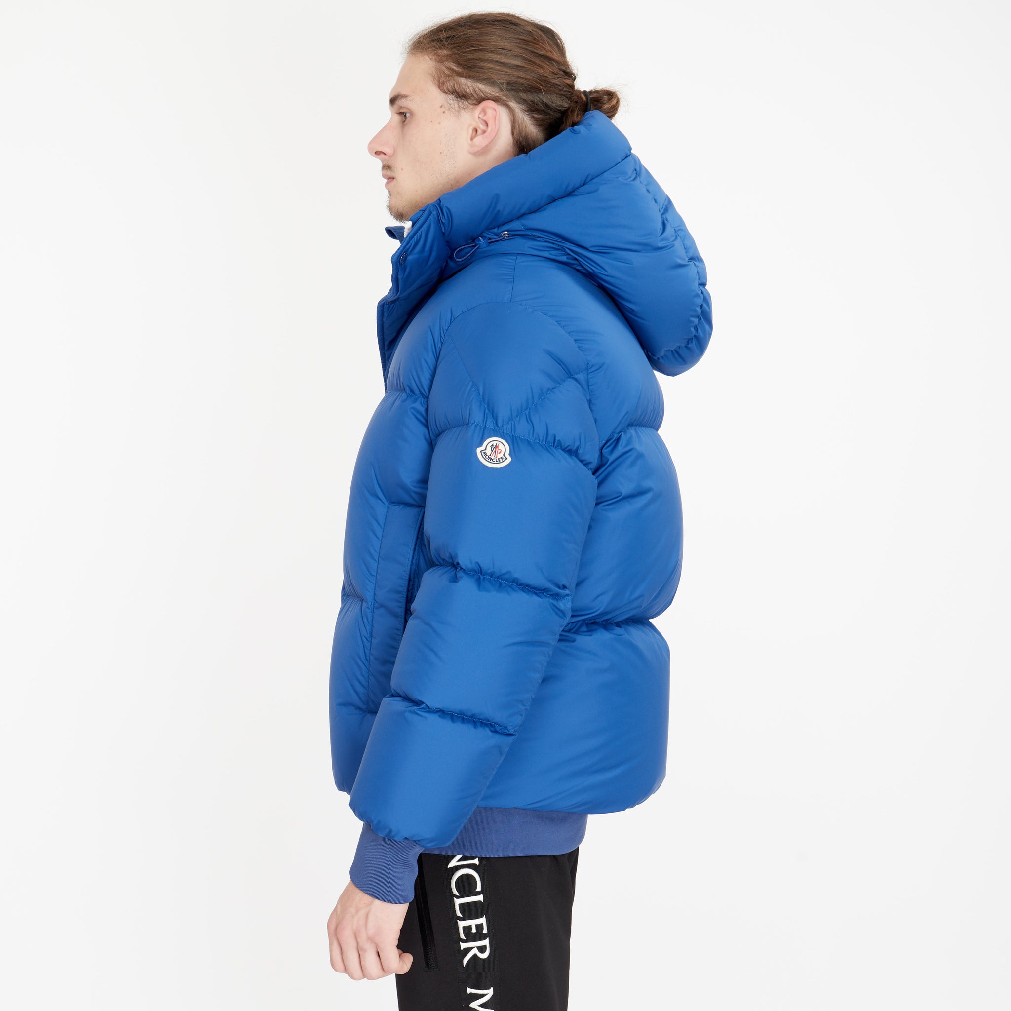 Doudoune Moncler Risler Bleu