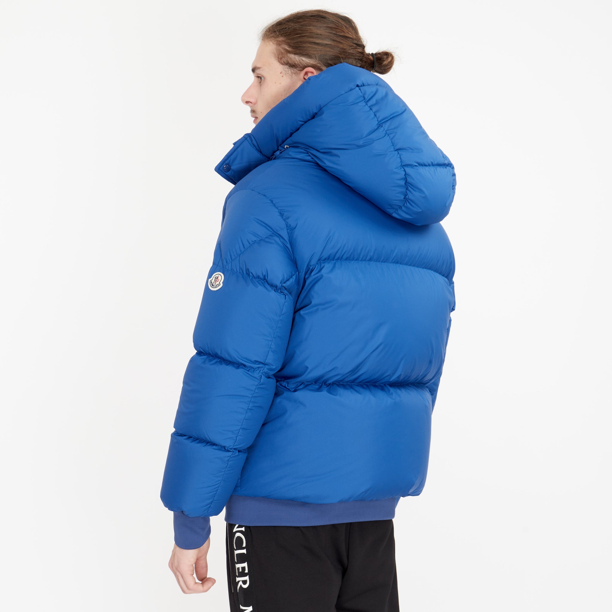 Doudoune Moncler Risler Bleu