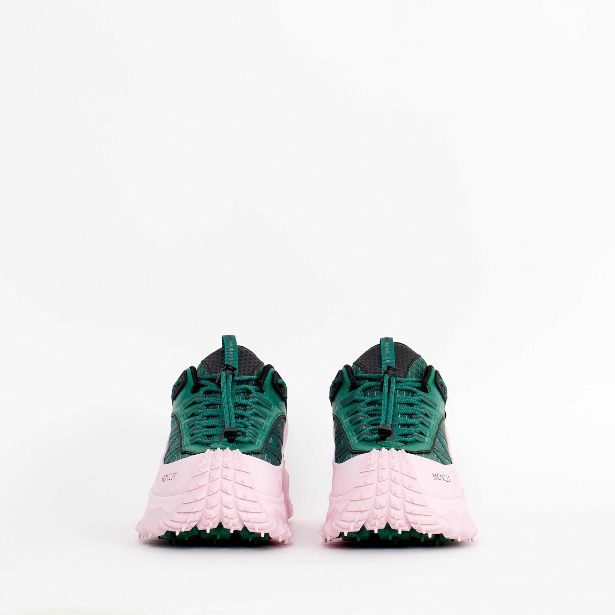 Sneakers Moncler Trailgrip Gtx Low Vert et Rose