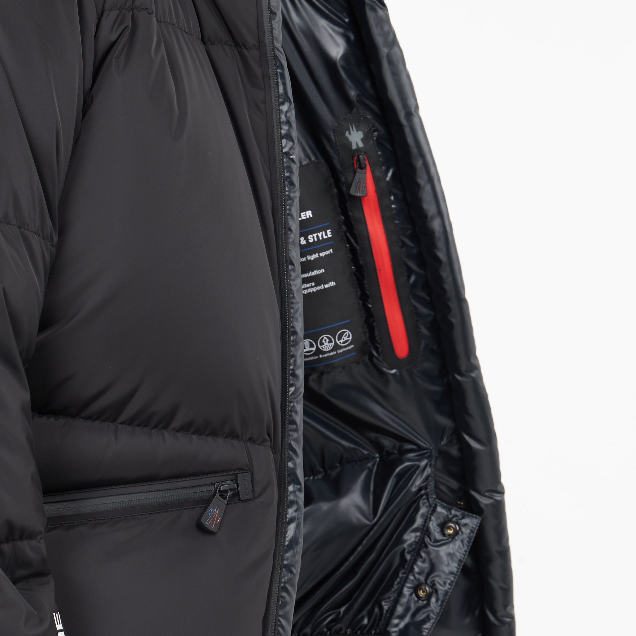 Doudoune Moncler Grenoble Verdons Noir