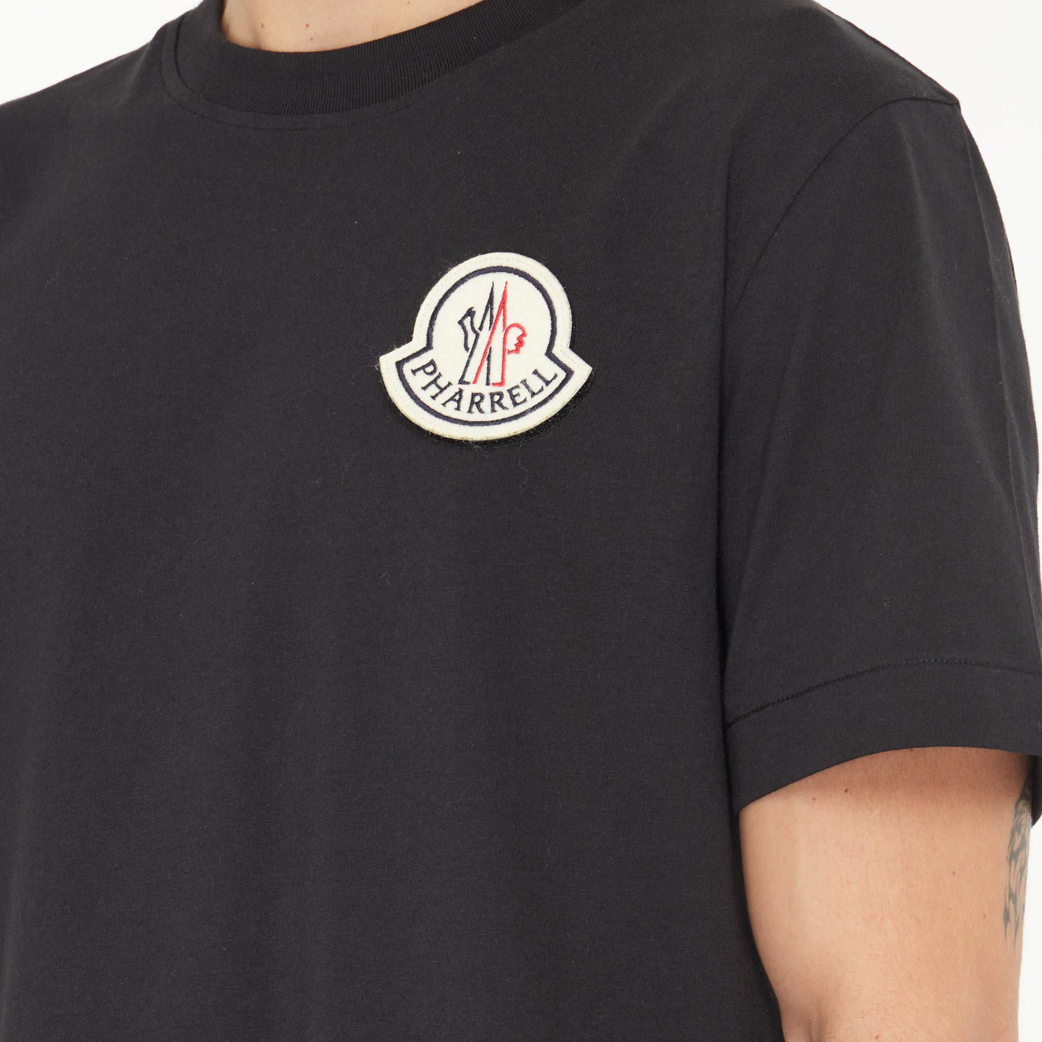 Tee Shirt Moncler X Pharrell Williams Multi-Logo