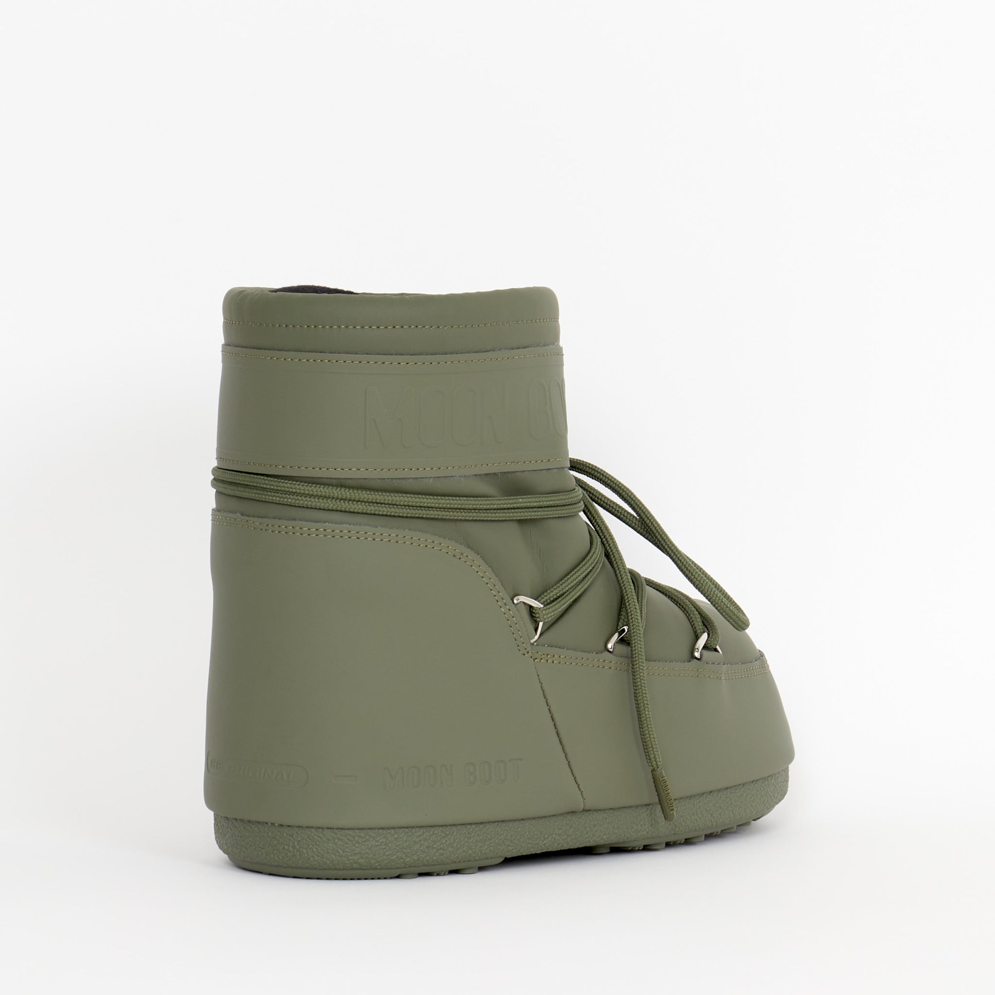 Bottes Moon Boot Icon Low Caoutchouc Kaki