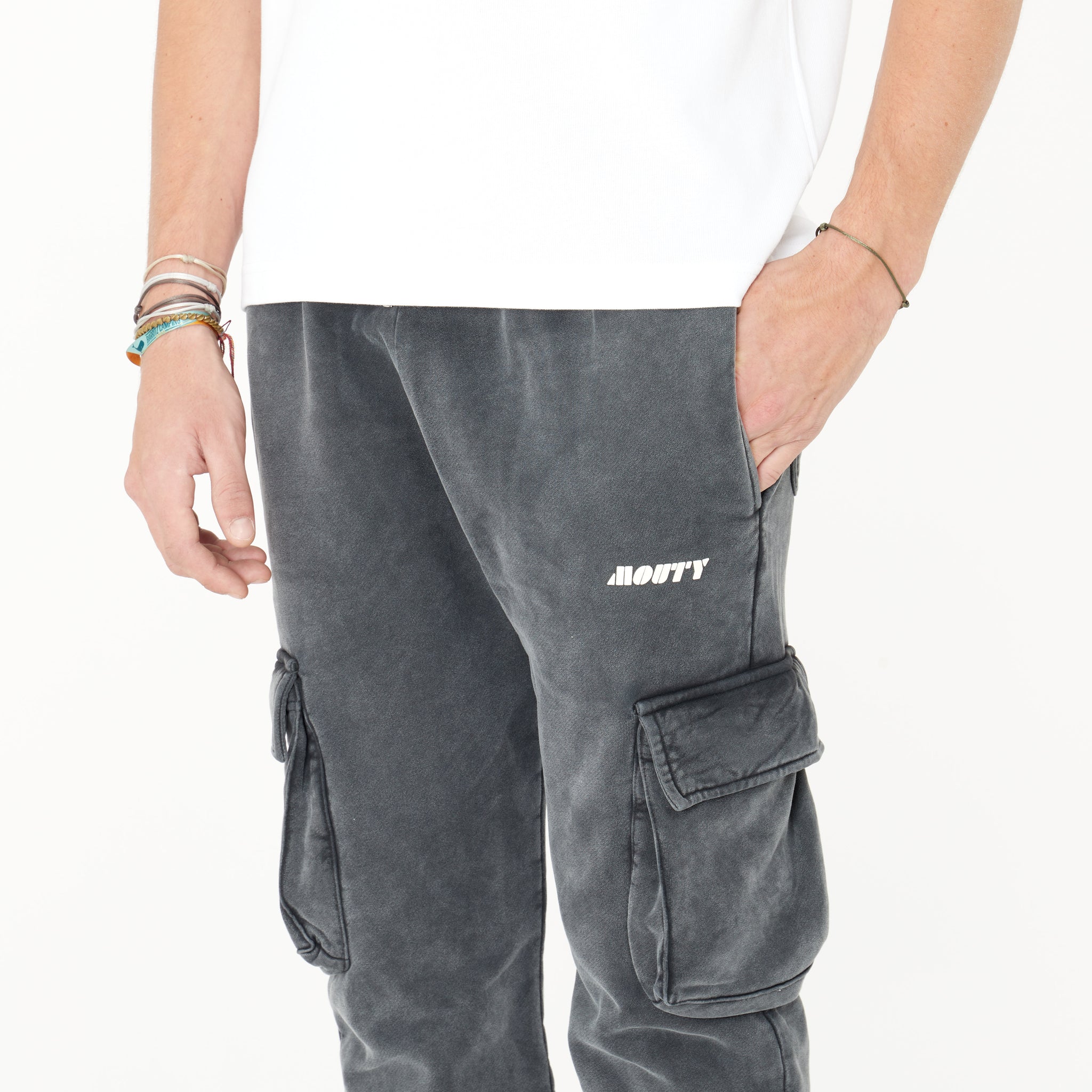 Pantalon Cargo Mouty Dakota Off-Black