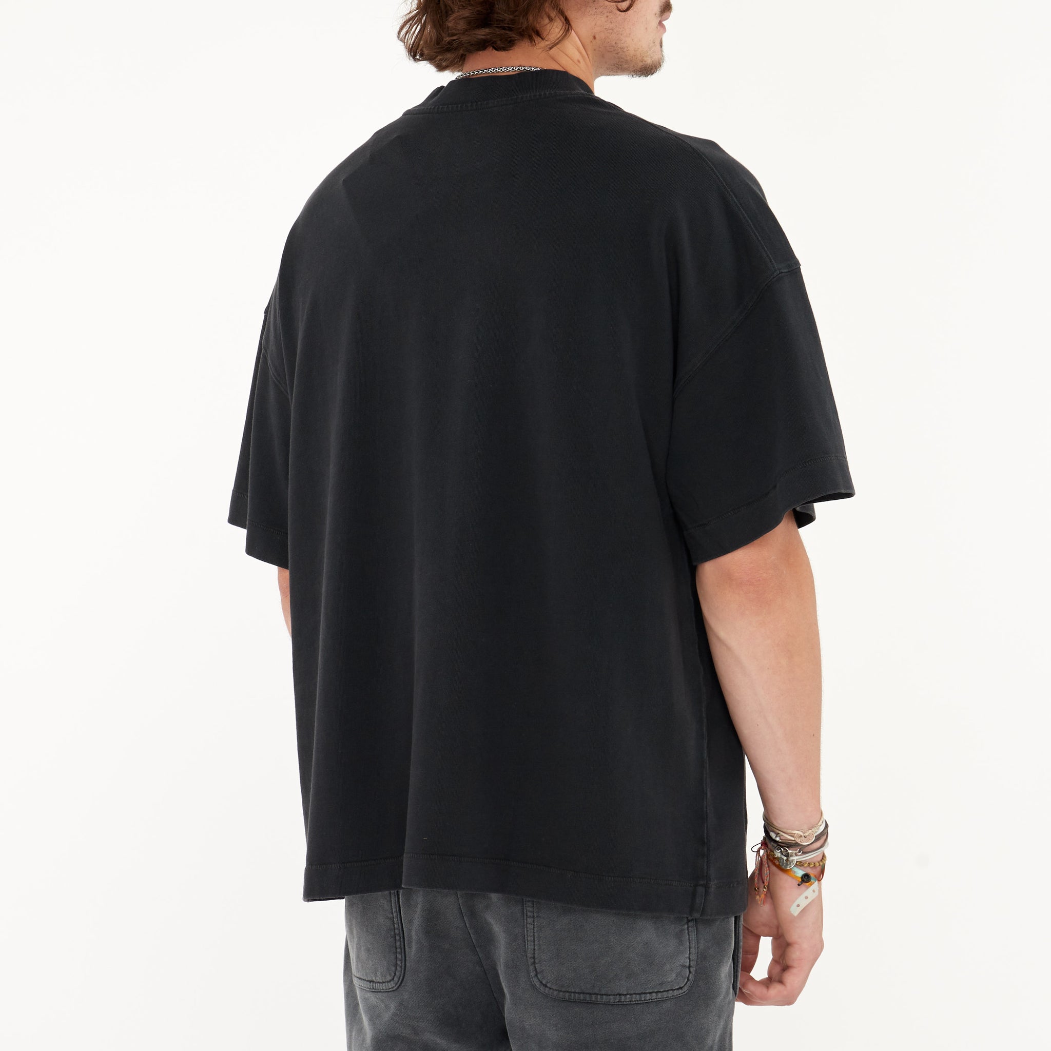 T-shirt Mouty à Logo Noir
