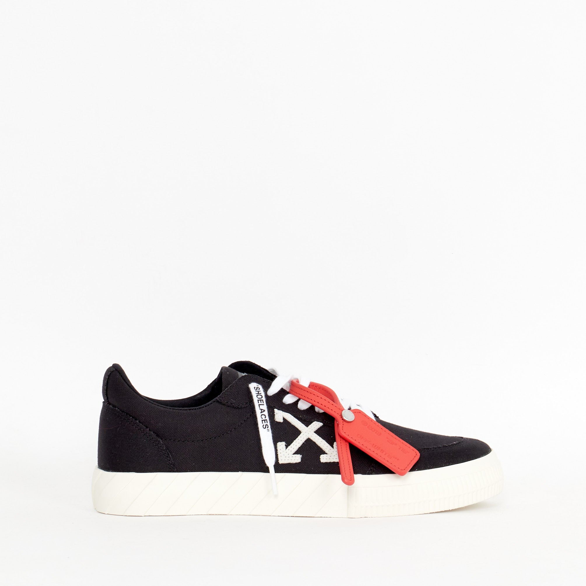 Sneakers Off-White Low Vulcanized Canvas Noir