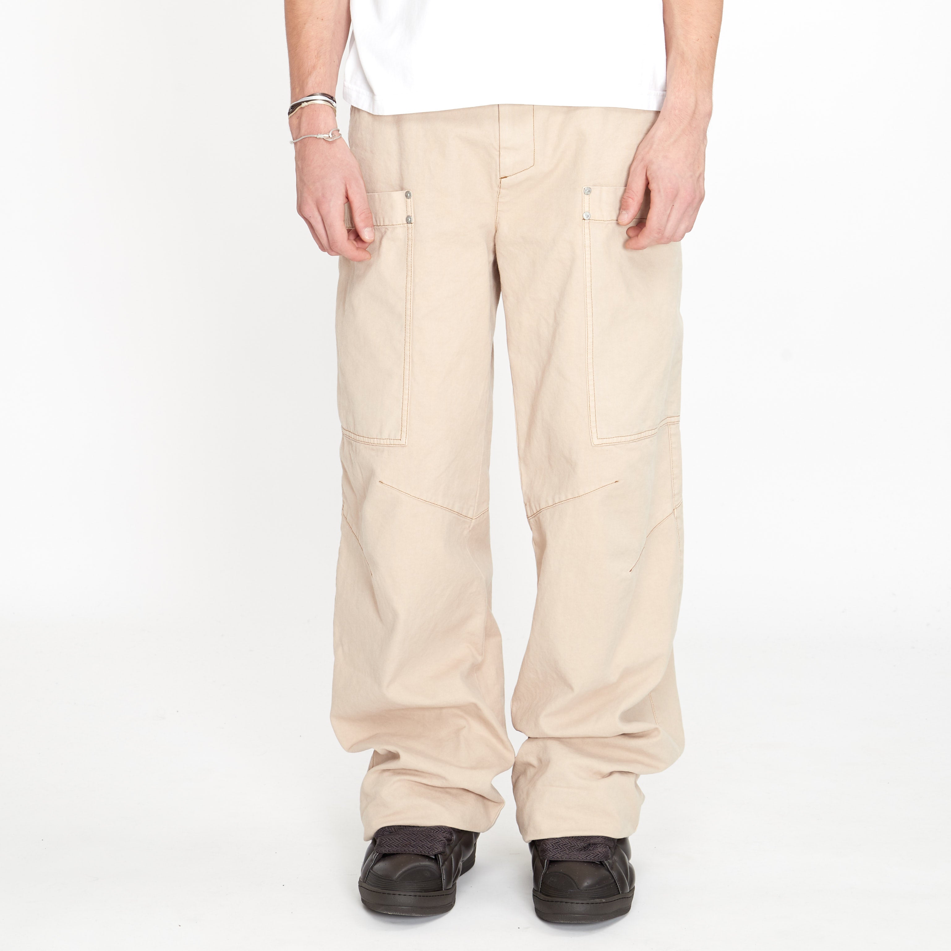Pantalon Cargo Palm Angels Beige
