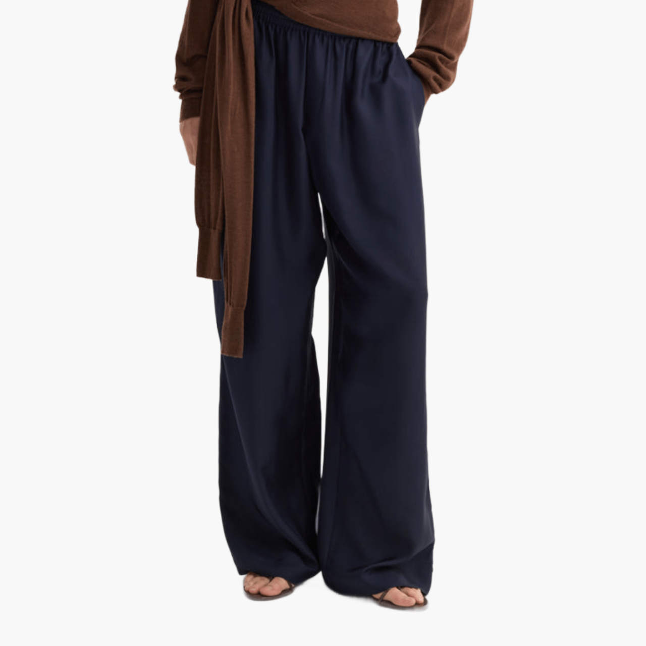 Pantalon Soie Night Wide Leg