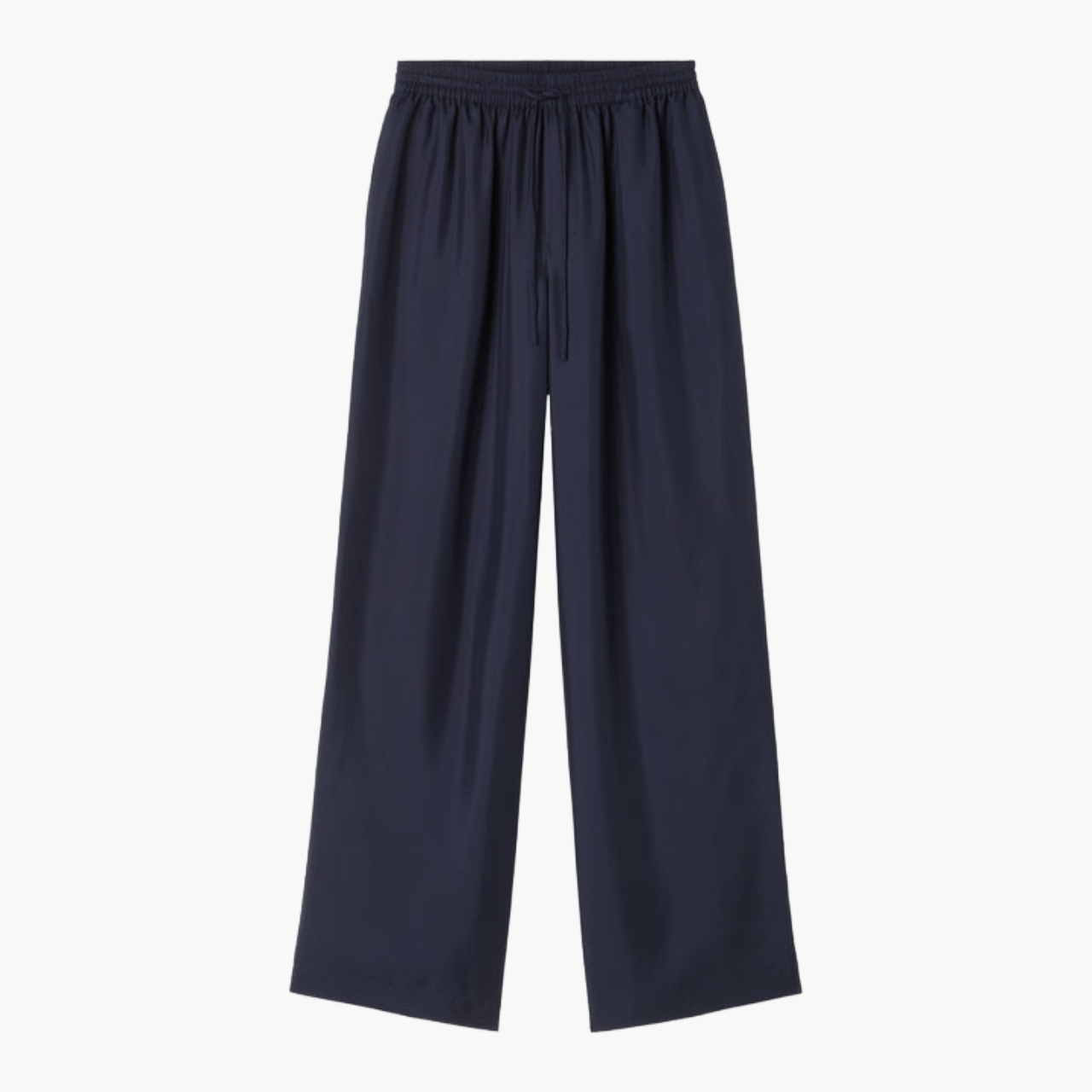 Silk Night Wide Leg Trousers