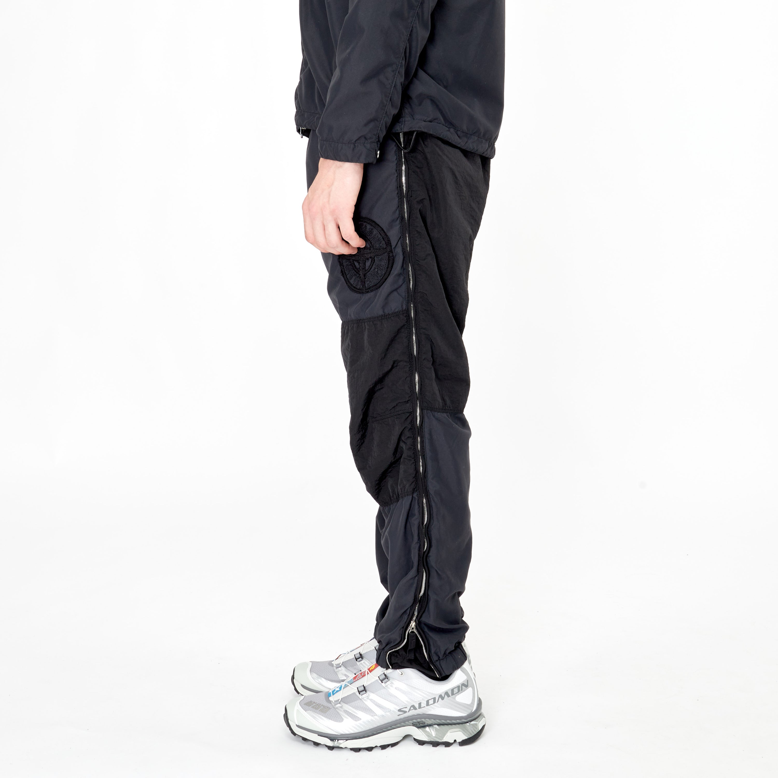 Pantalon Stone Island Nylon Noir 308M4