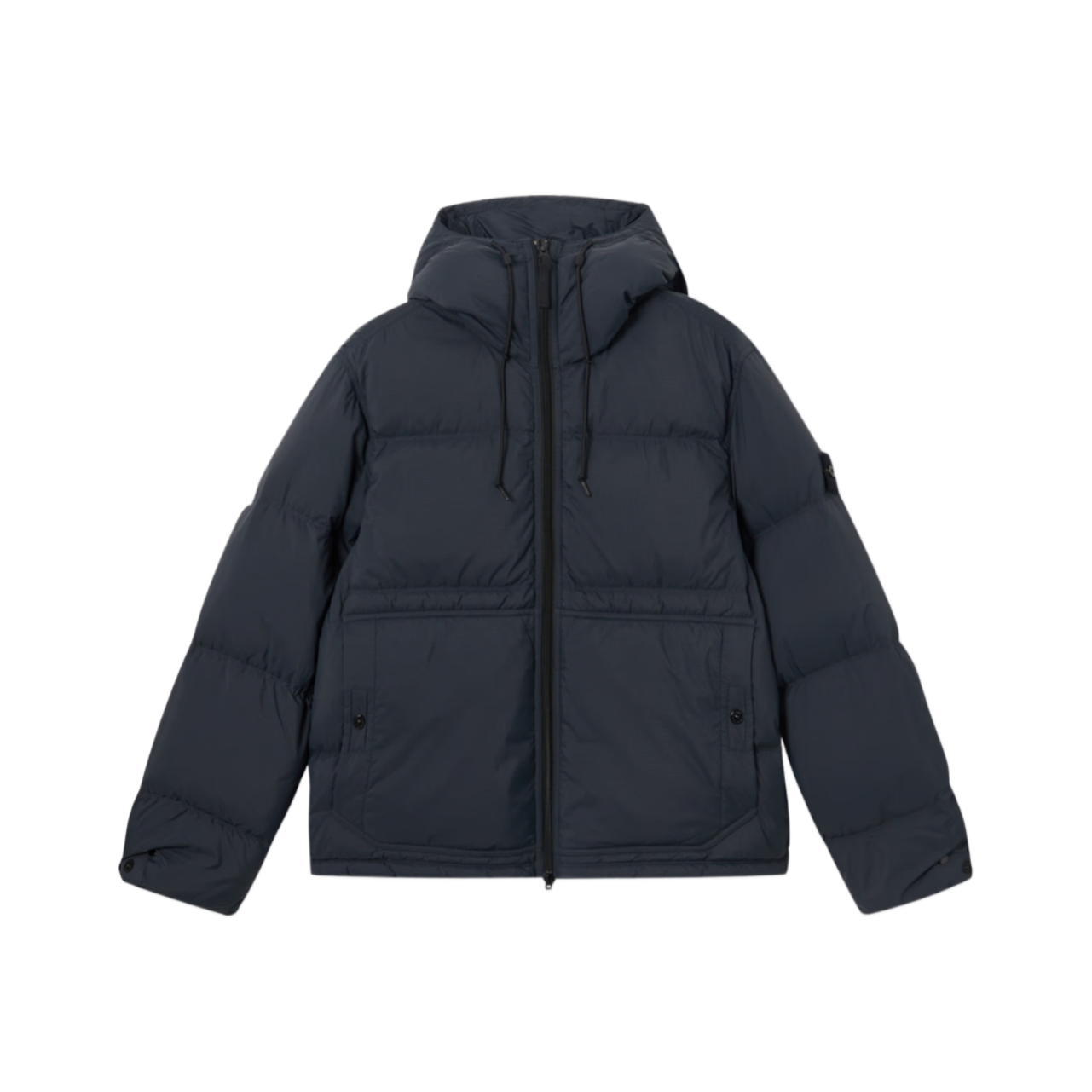 Parka Stone Island ripstop Cordura bleu marine