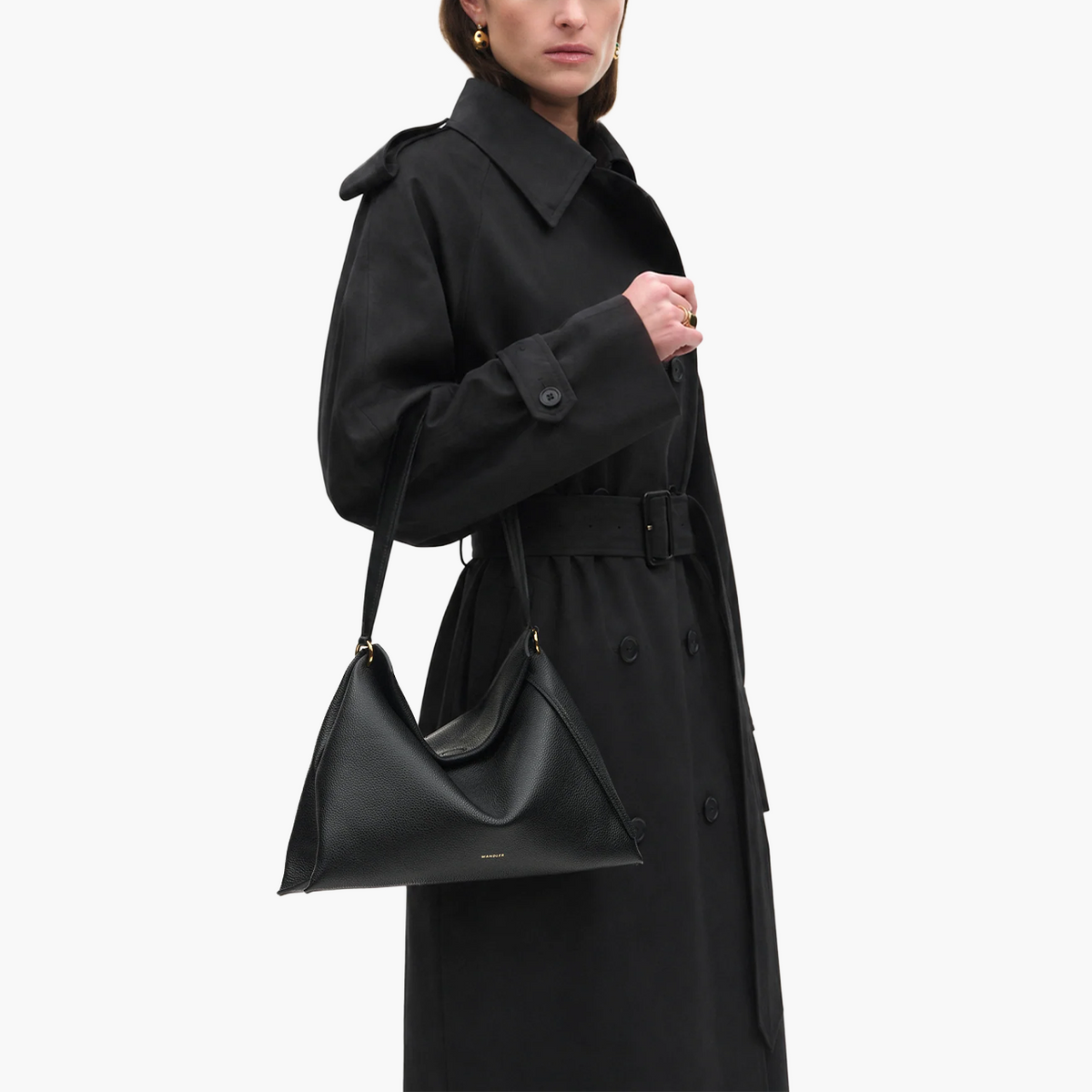 Penelope Tote Small Black Crust