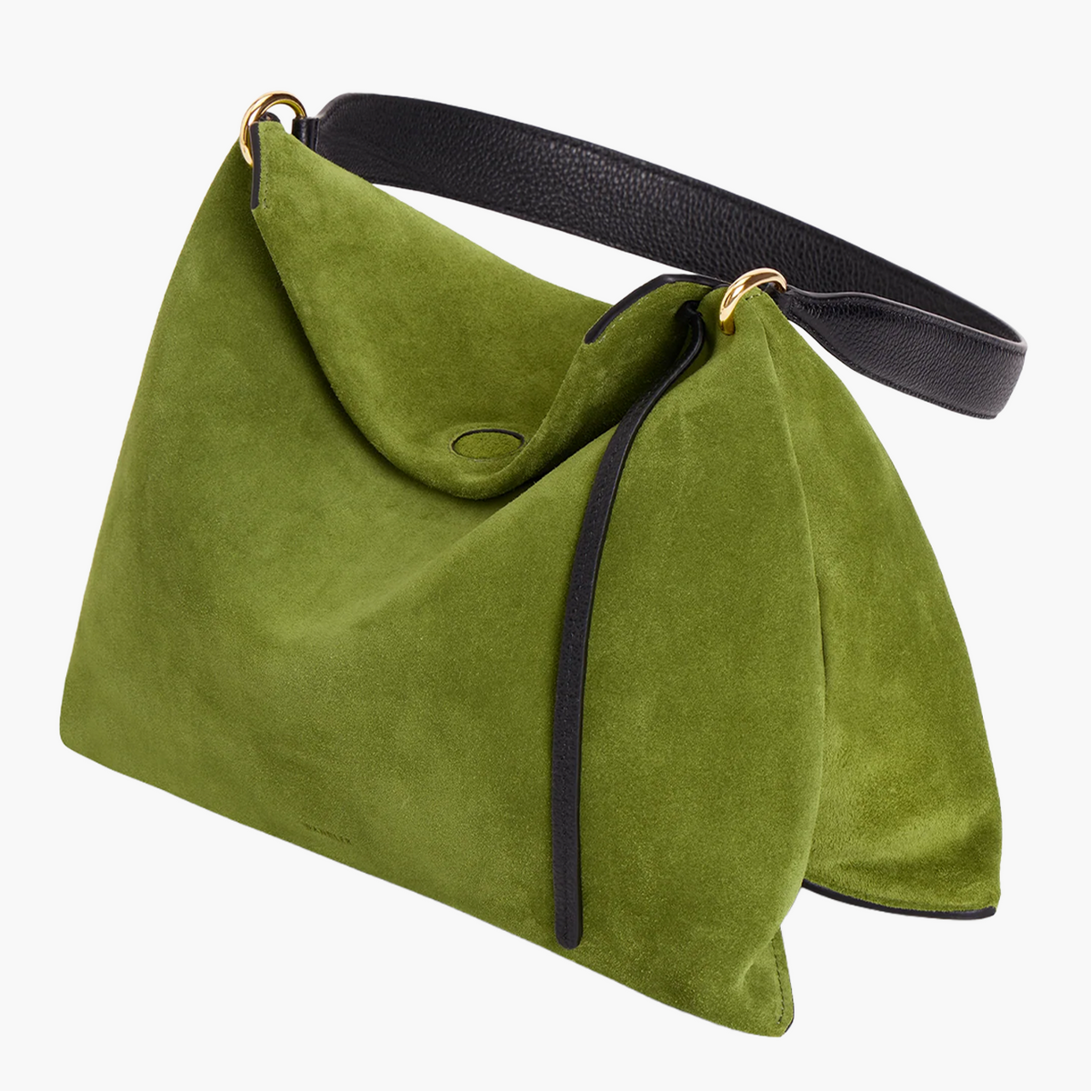 Penelope Tote Small Verde Suede