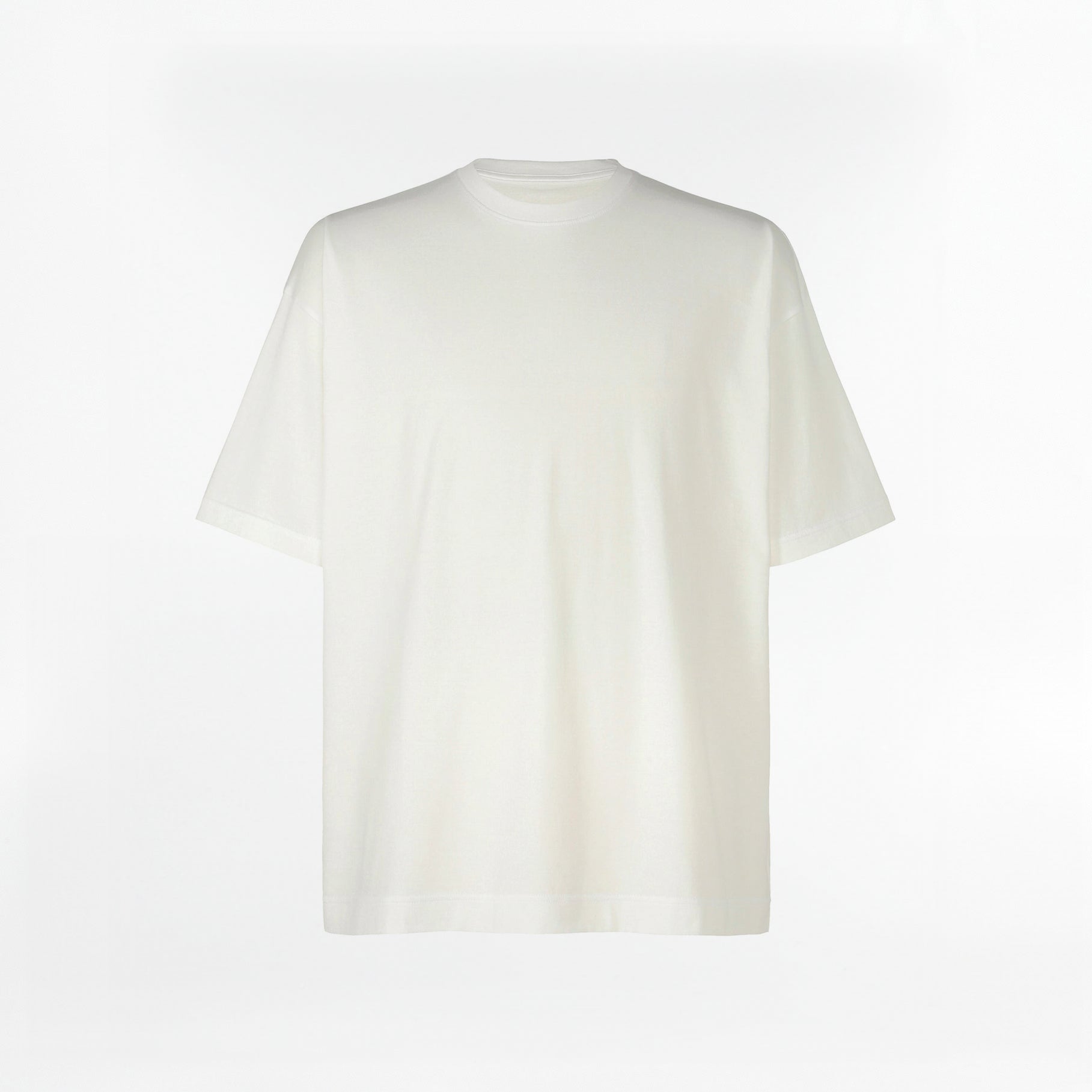 T-Shirt Issey Miyake Graphique Blanc Jaune
