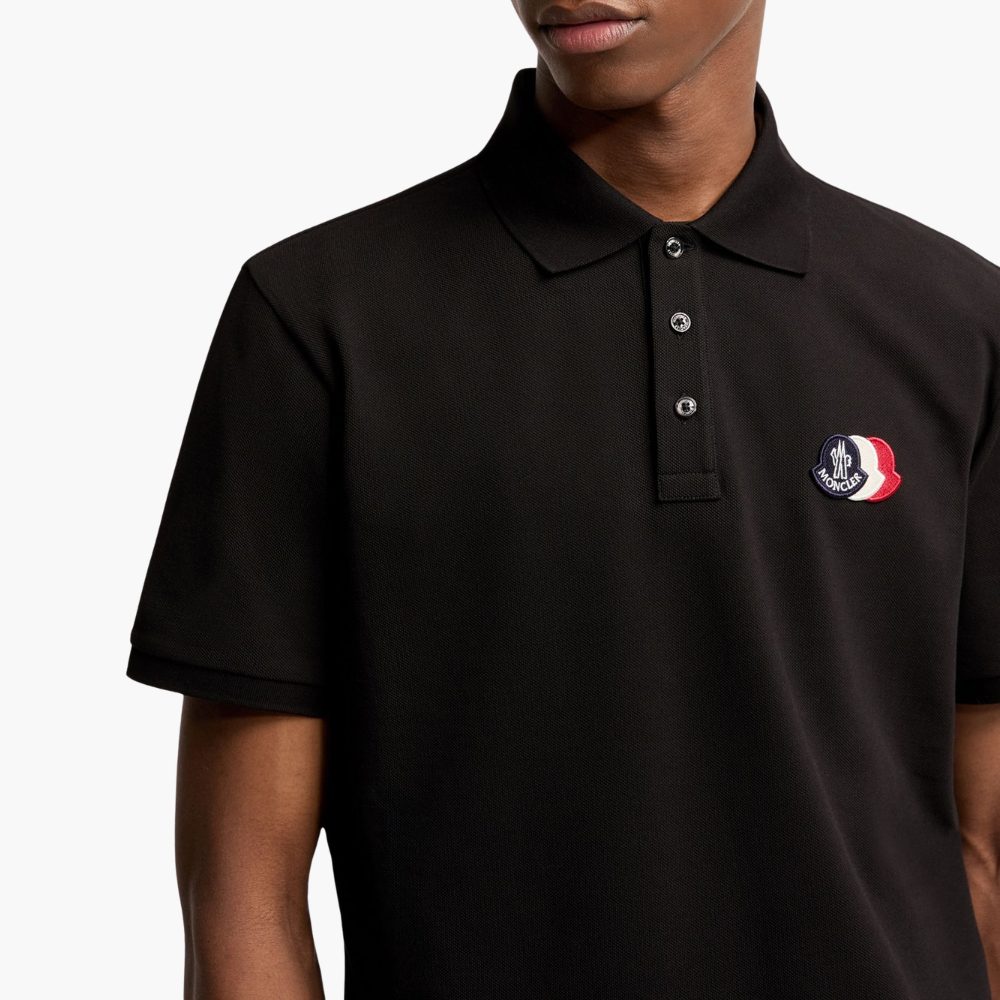Polo logo tricolore