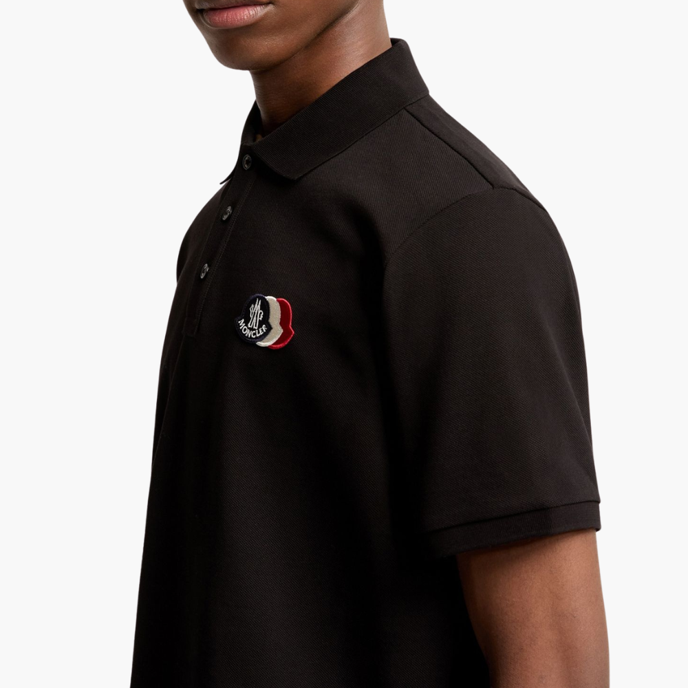 Polo logo tricolore