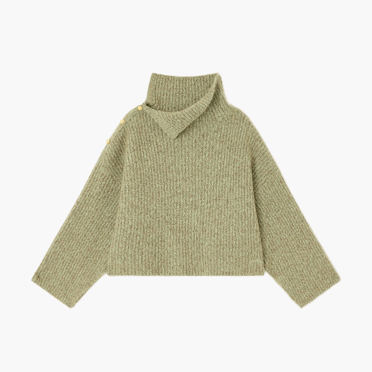 Pull Ganni Mohair Vert Nile