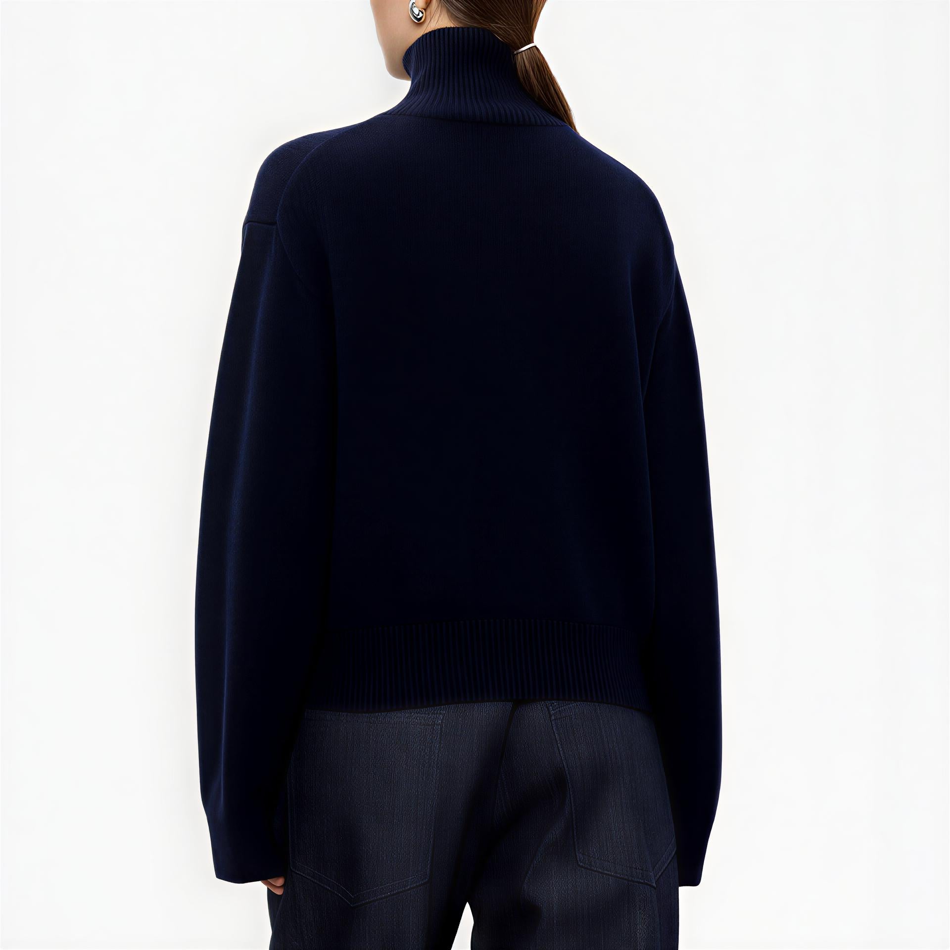 Pull Maddox Sofie D'Hoore Blue Cachemire