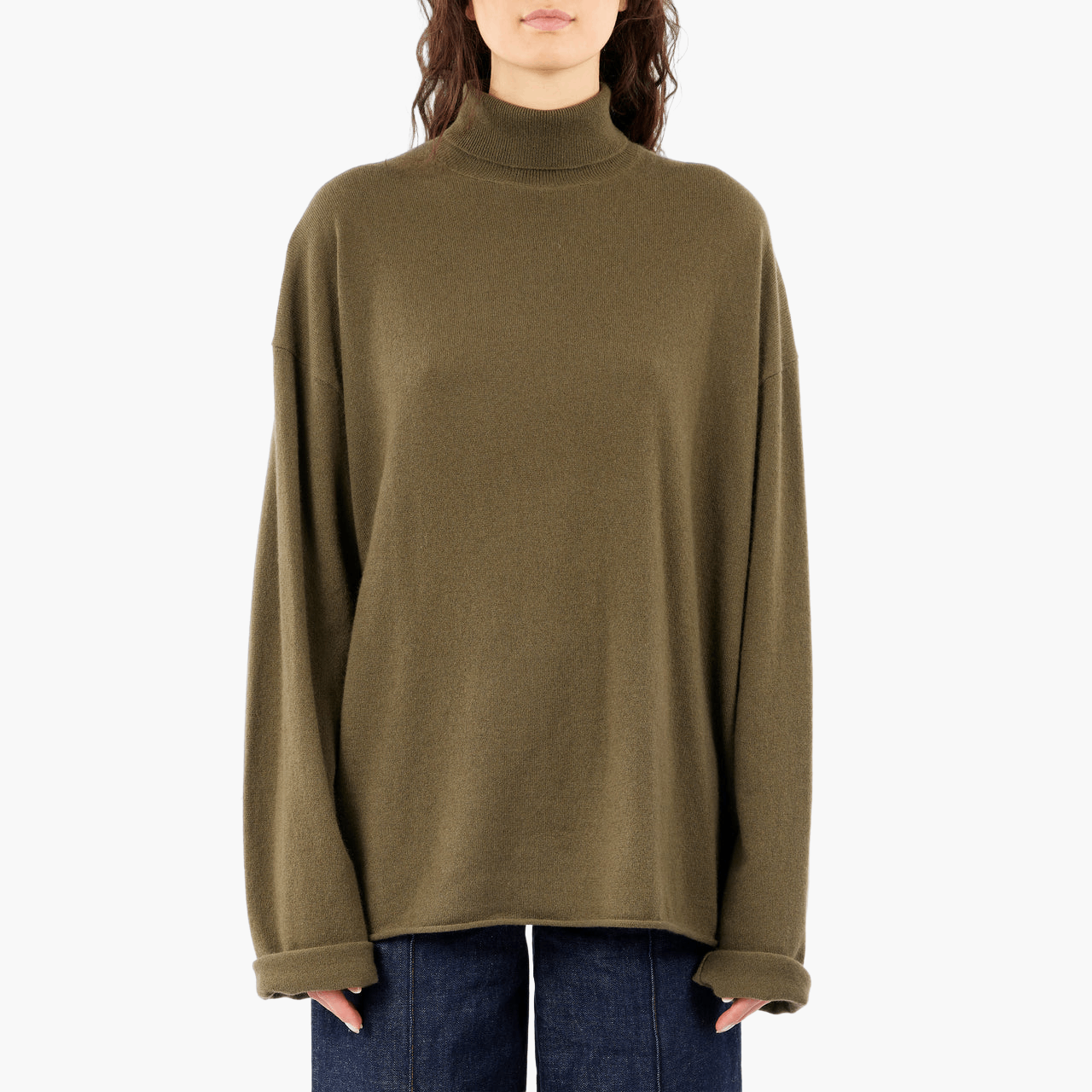 Pull Marchi Sofie D'Hoore Khaki Cachemire
