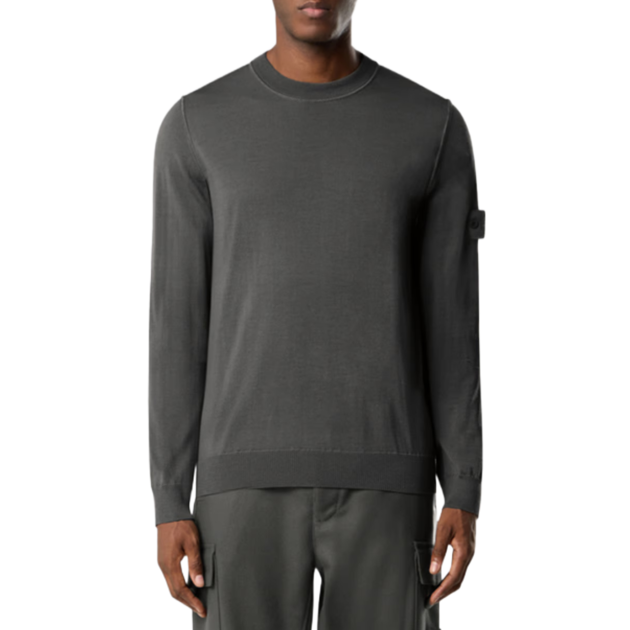 Pull Stone Island Ghost Light RWS gris clair