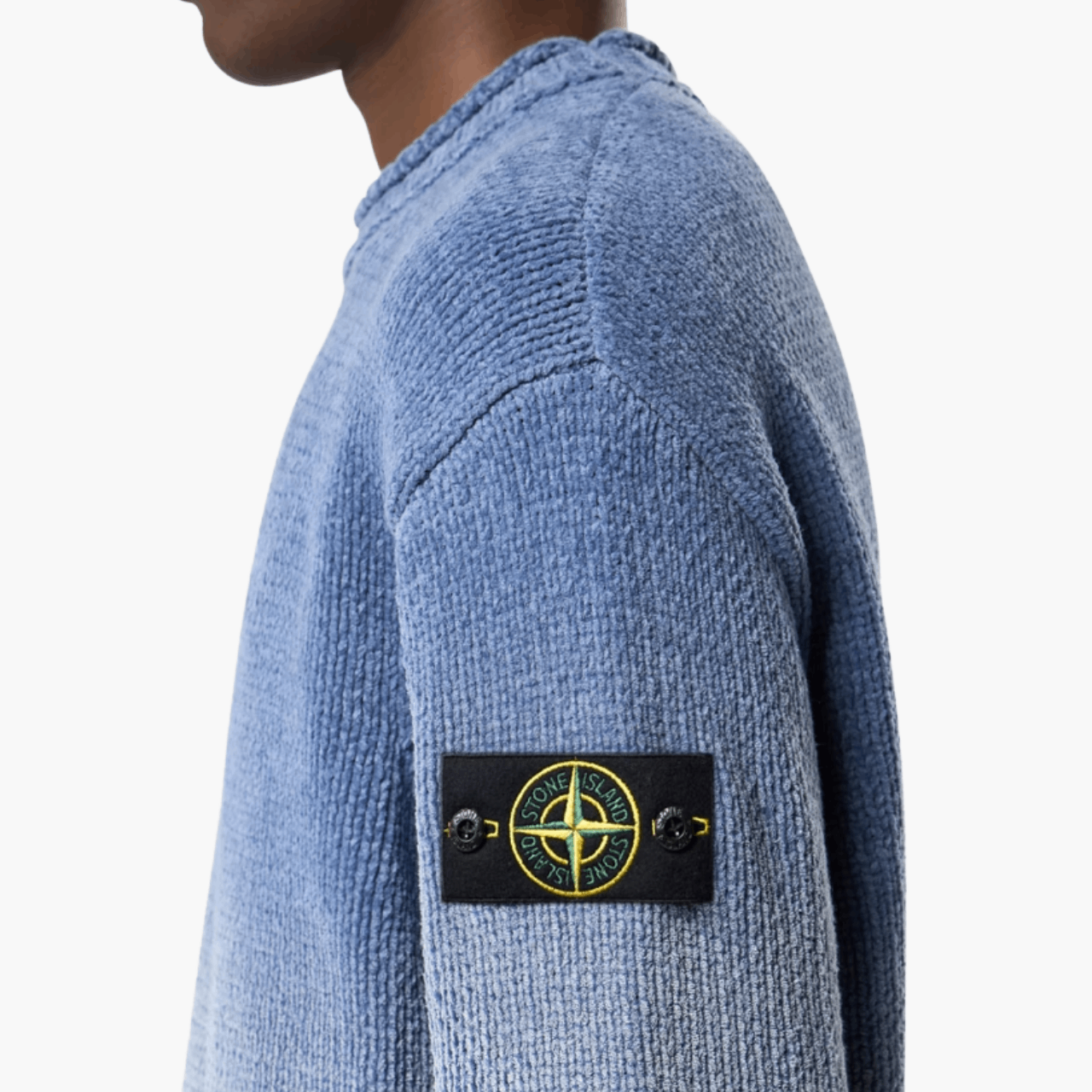 Pull chenille dégradé oversize