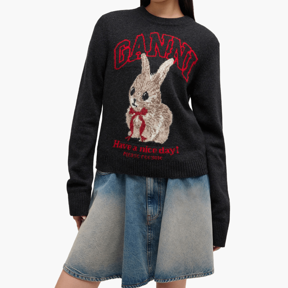 Pull en laine graphique