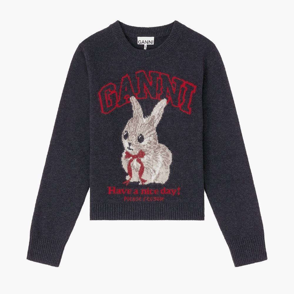 Pull en laine graphique