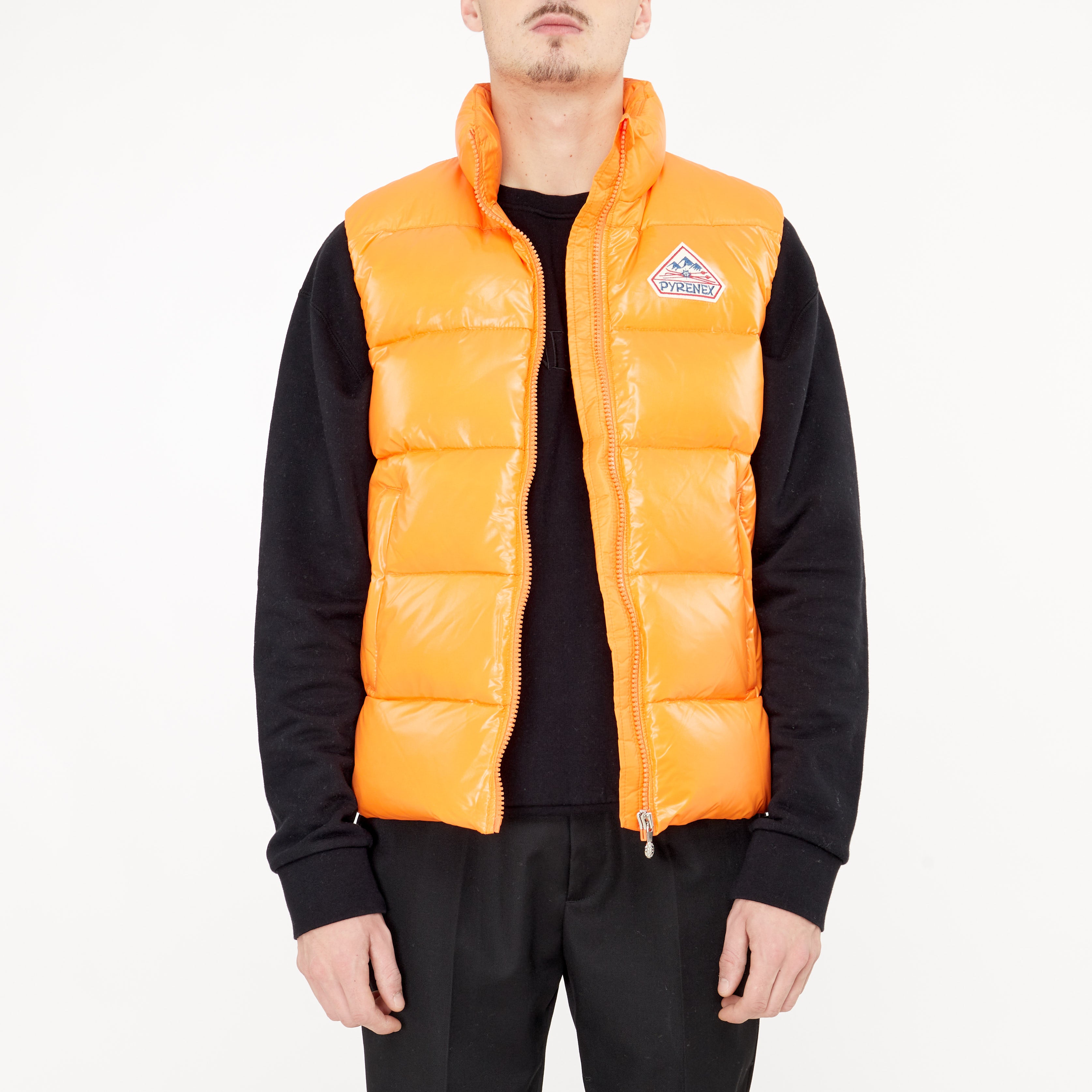 Doudoune Pyrenex Sans Manches John Orange