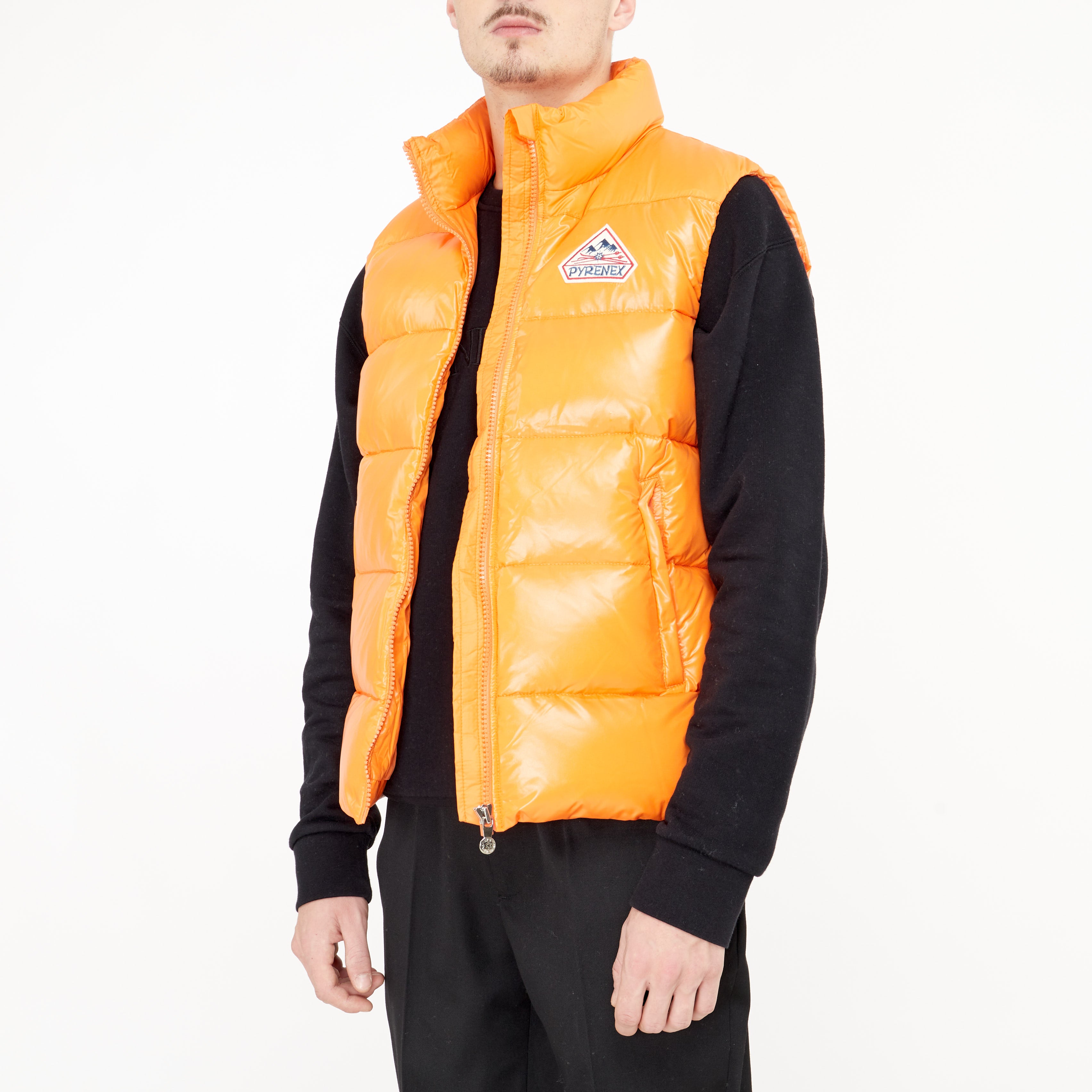 Doudoune Pyrenex Sans Manches John Orange
