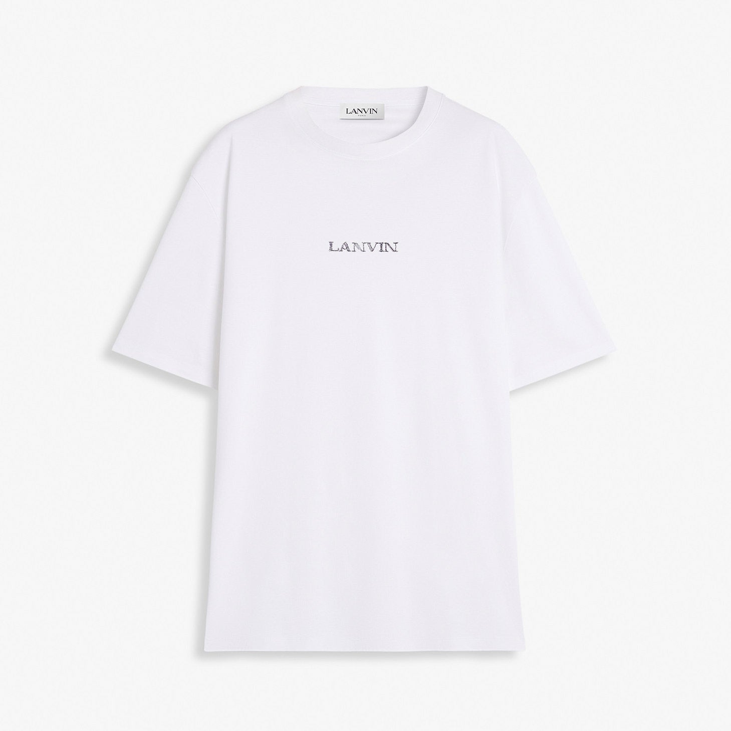 T-shirt Lanvin Classique Logo Blanc
