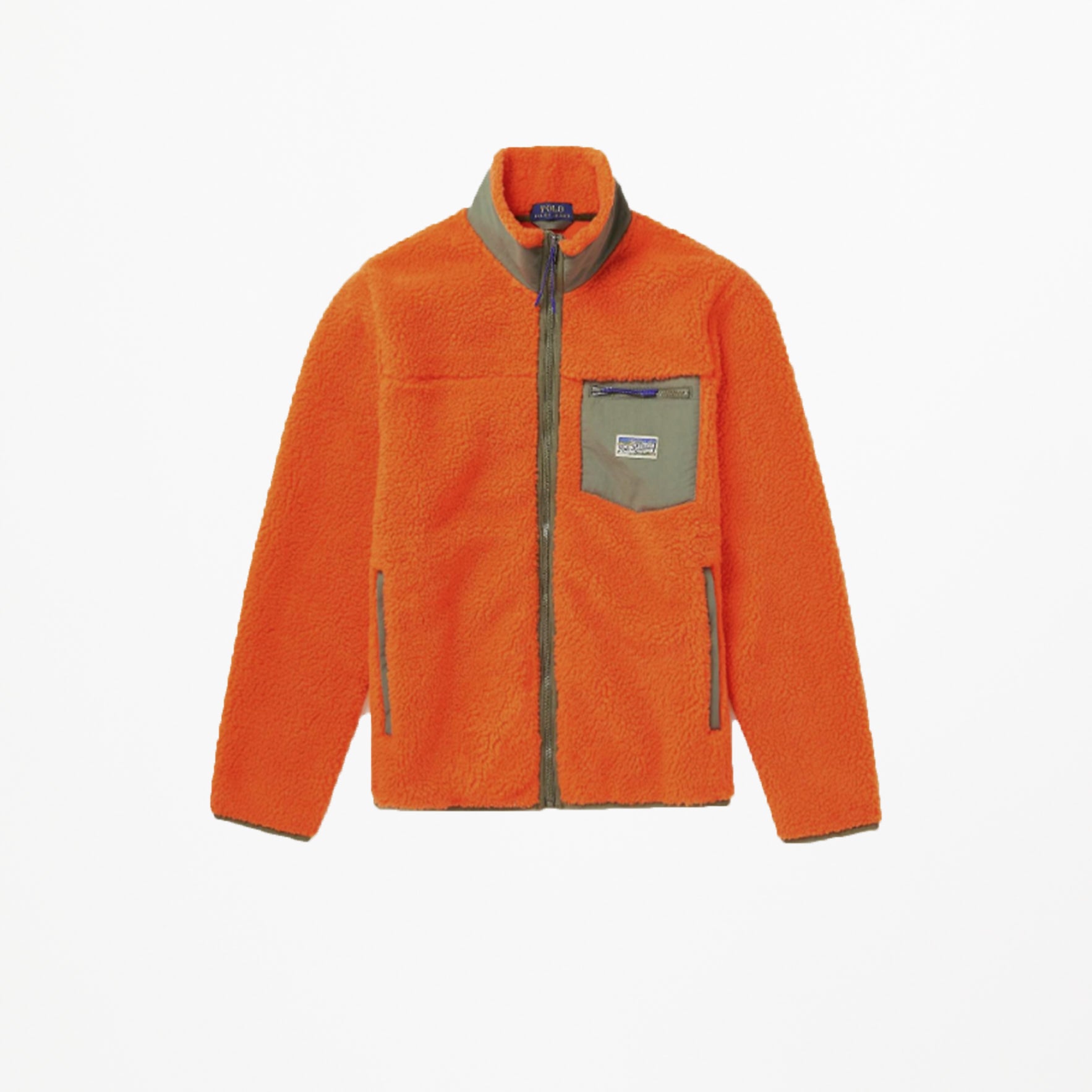 Gilet Polo Ralph Lauren Sherpa Orange