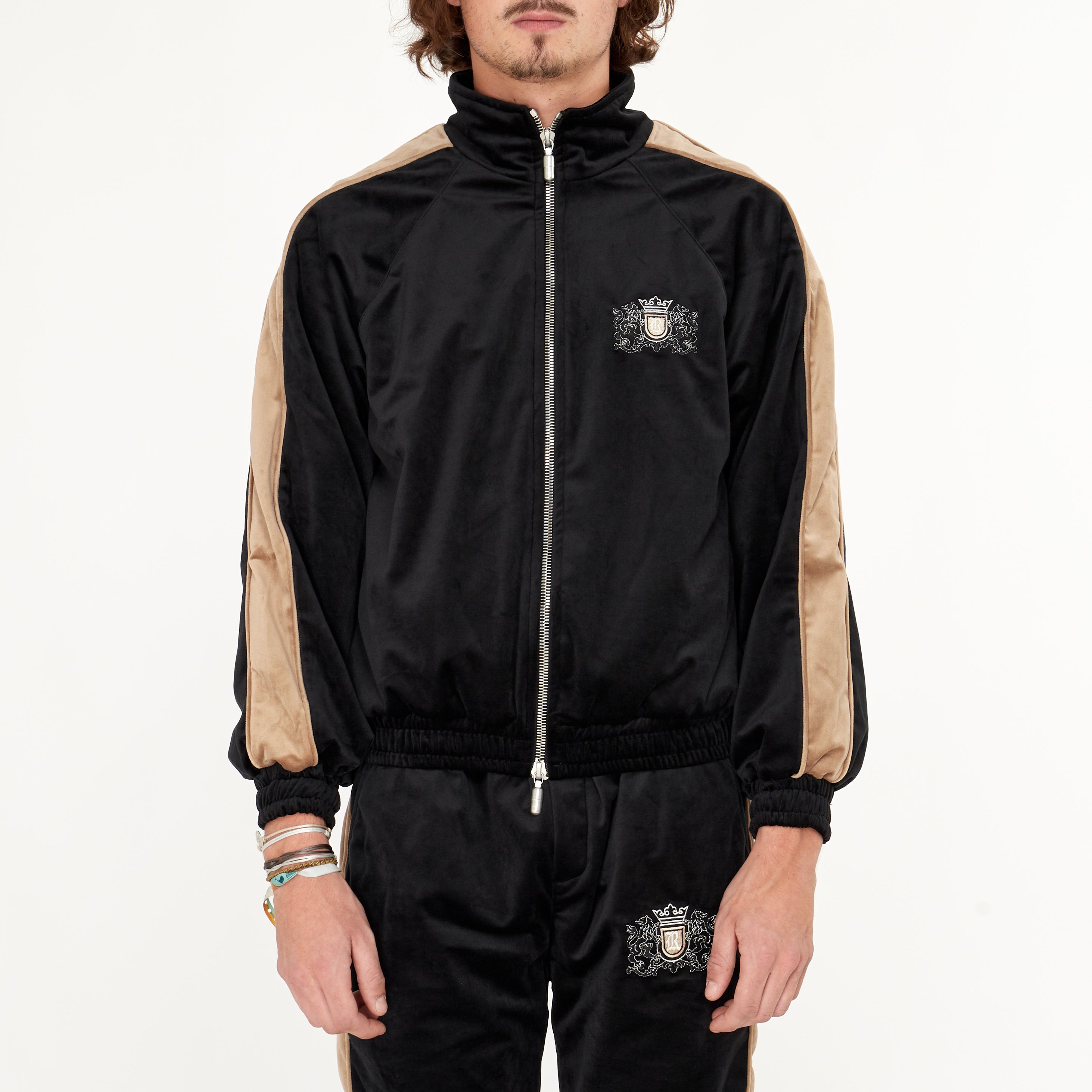 Veste Rhude Academy en Velours Noir