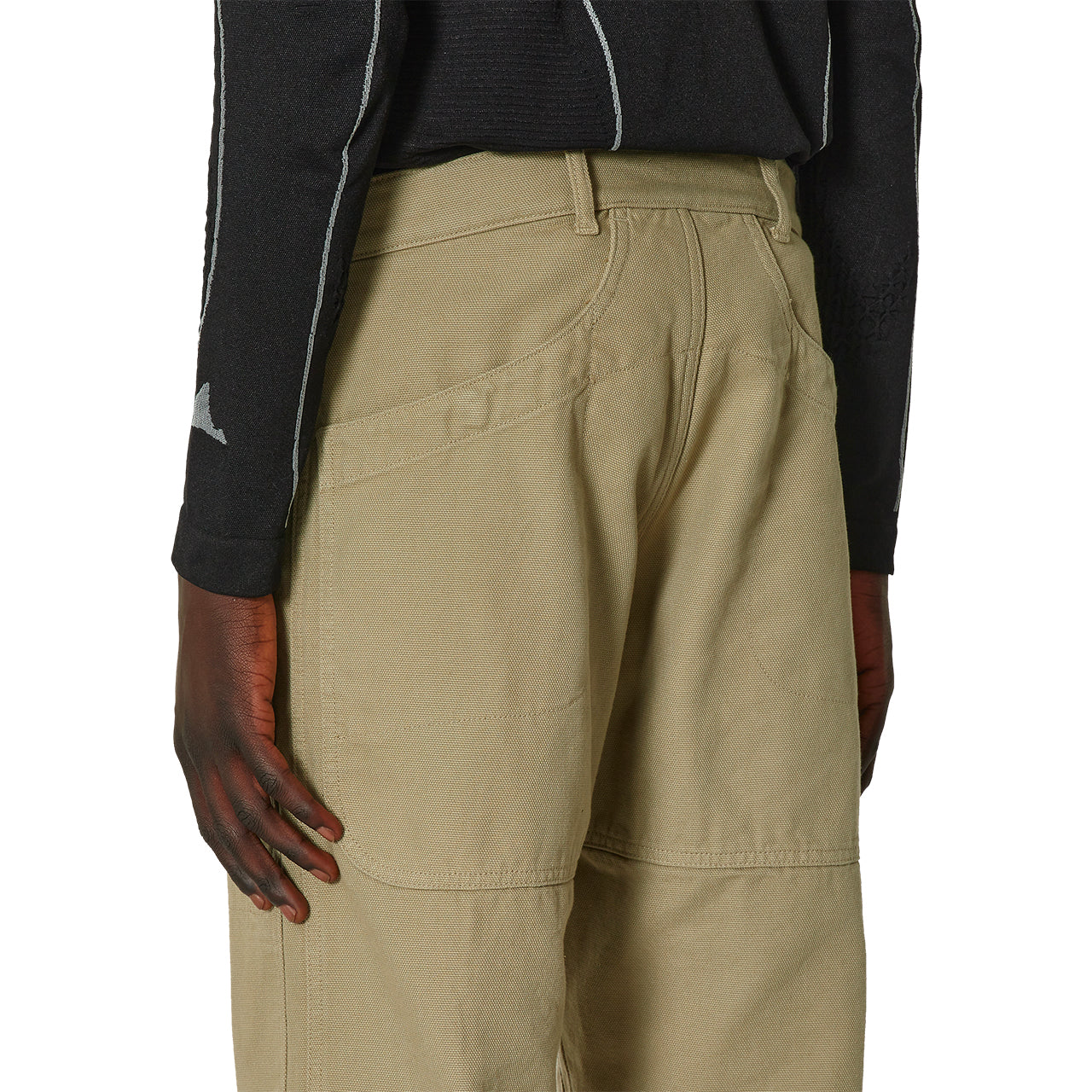 Jeans Roa Canva Coton Taupe