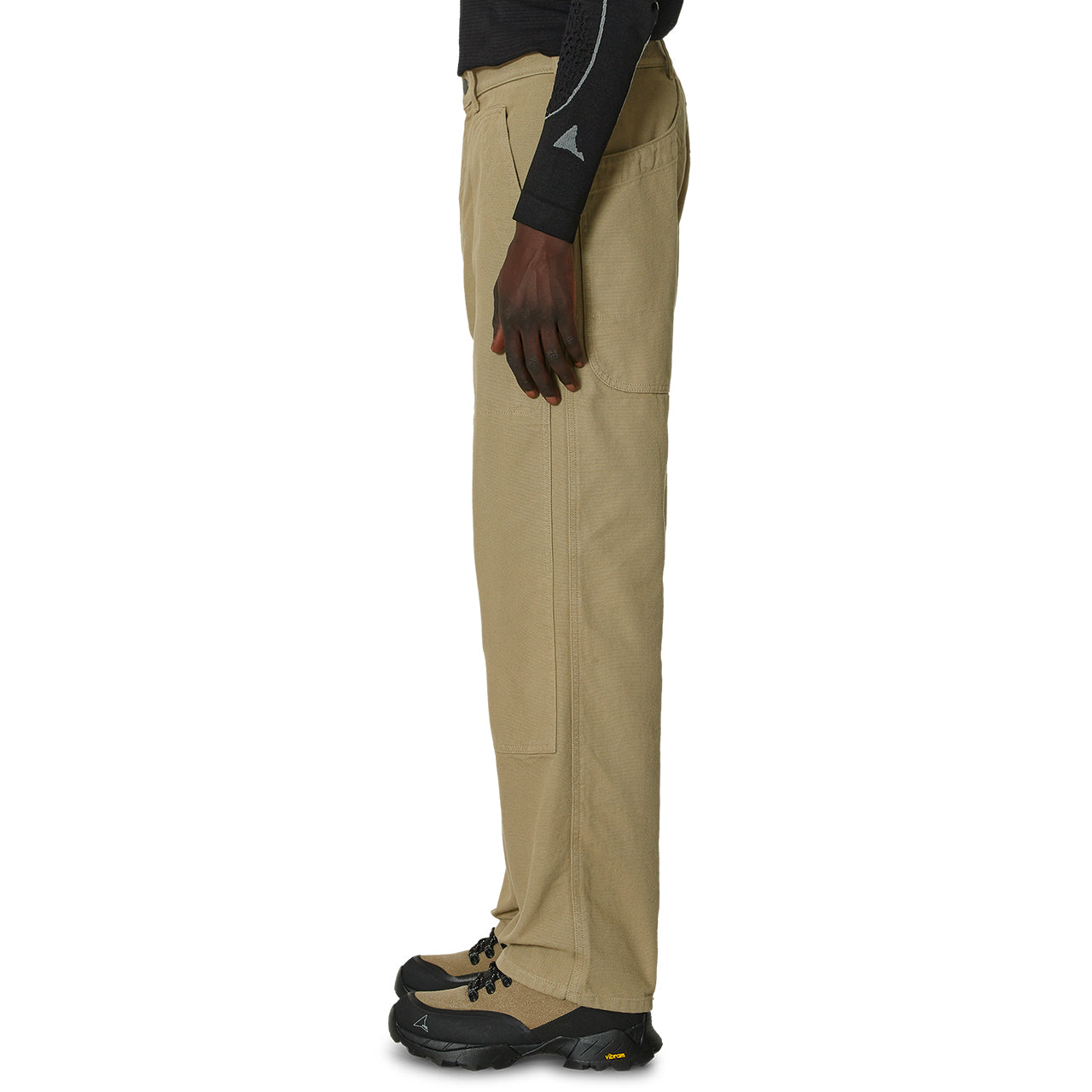 Jeans Roa Canva Coton Taupe