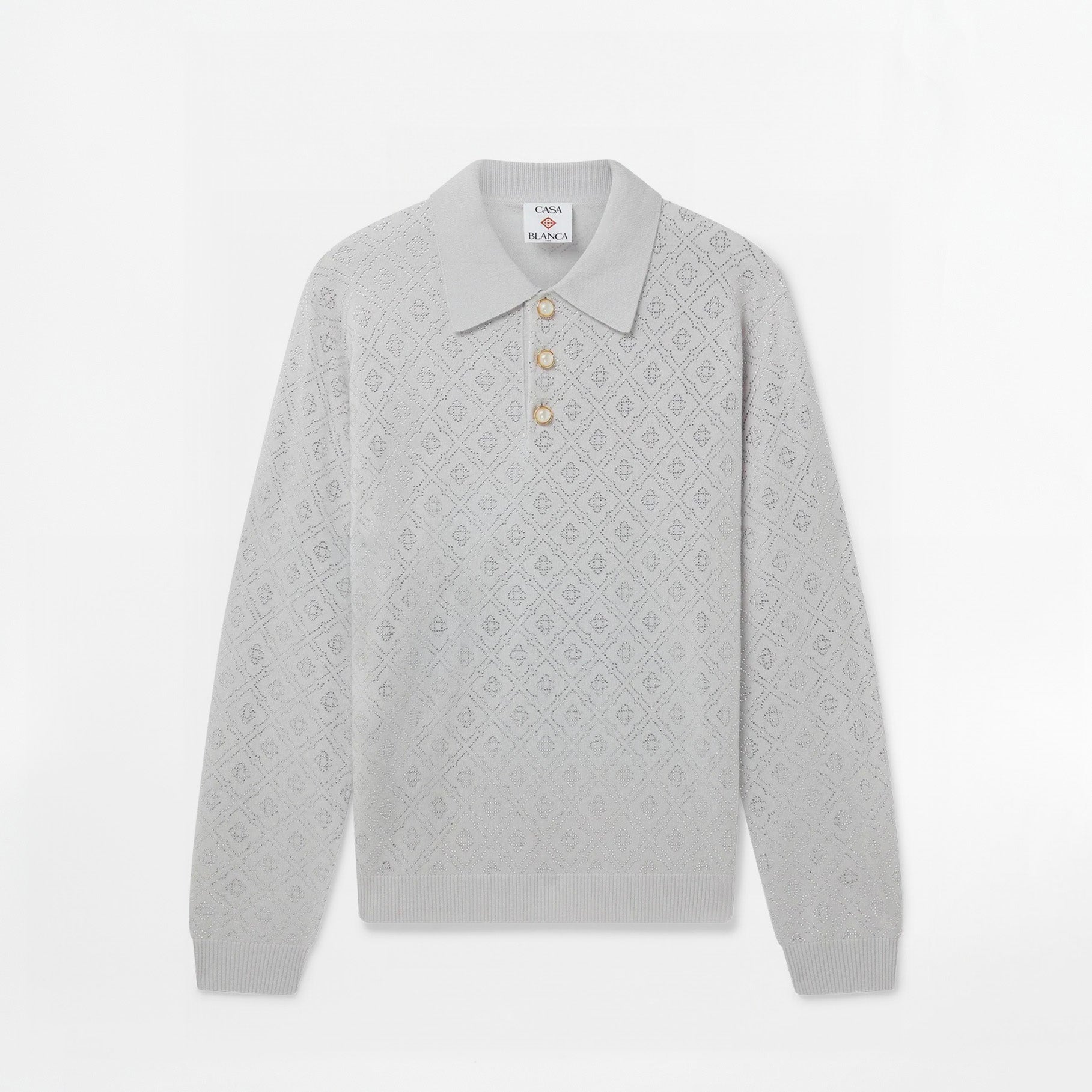Polo Casablanca Crystal Monogram Gris