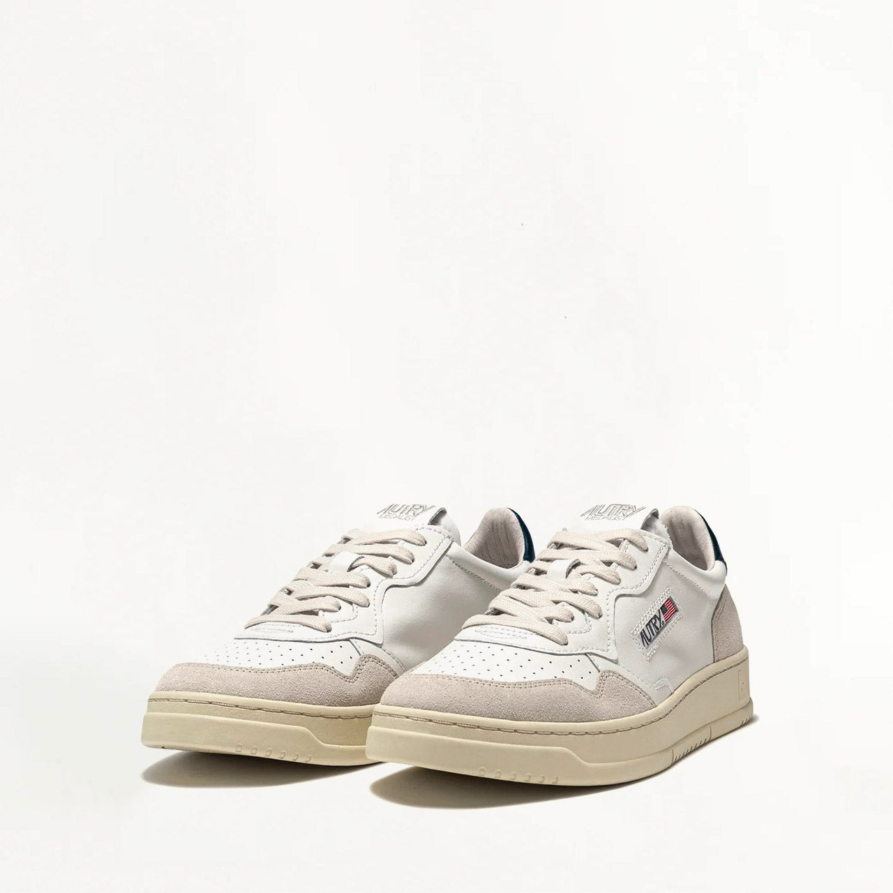 Sneakers Autry Medalist Blanche et Marine LS28