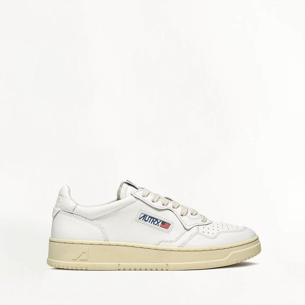 Sneakers Autry Medalist Cuir Blanc LL15