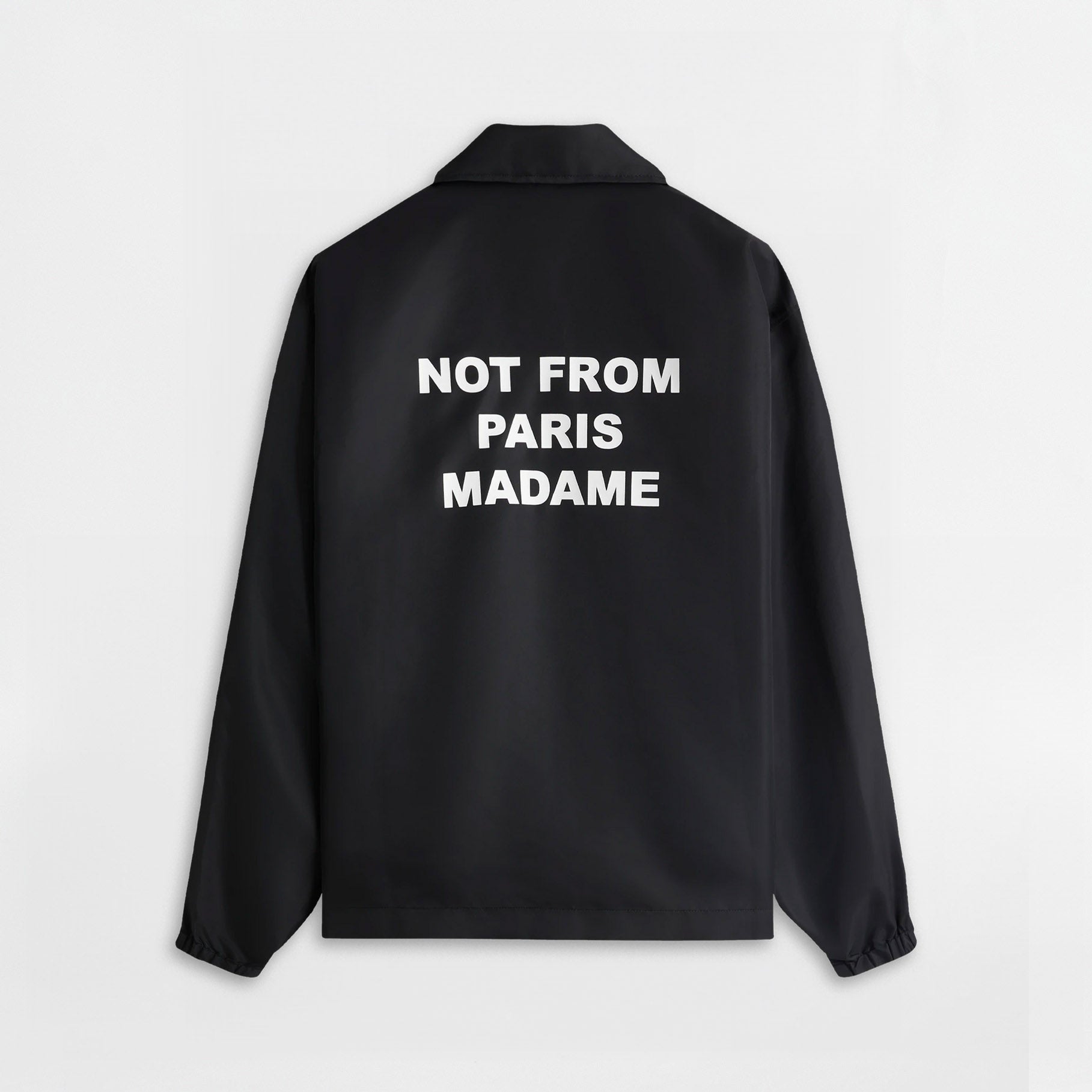 Veste Slogan Drôle De Monsieur "Not From Paris" Noir