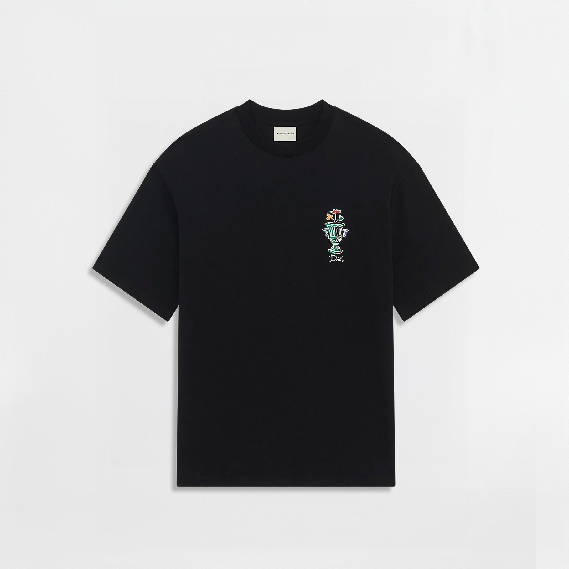 Le T-Shirt Vase Drôle de Monsieur Noir