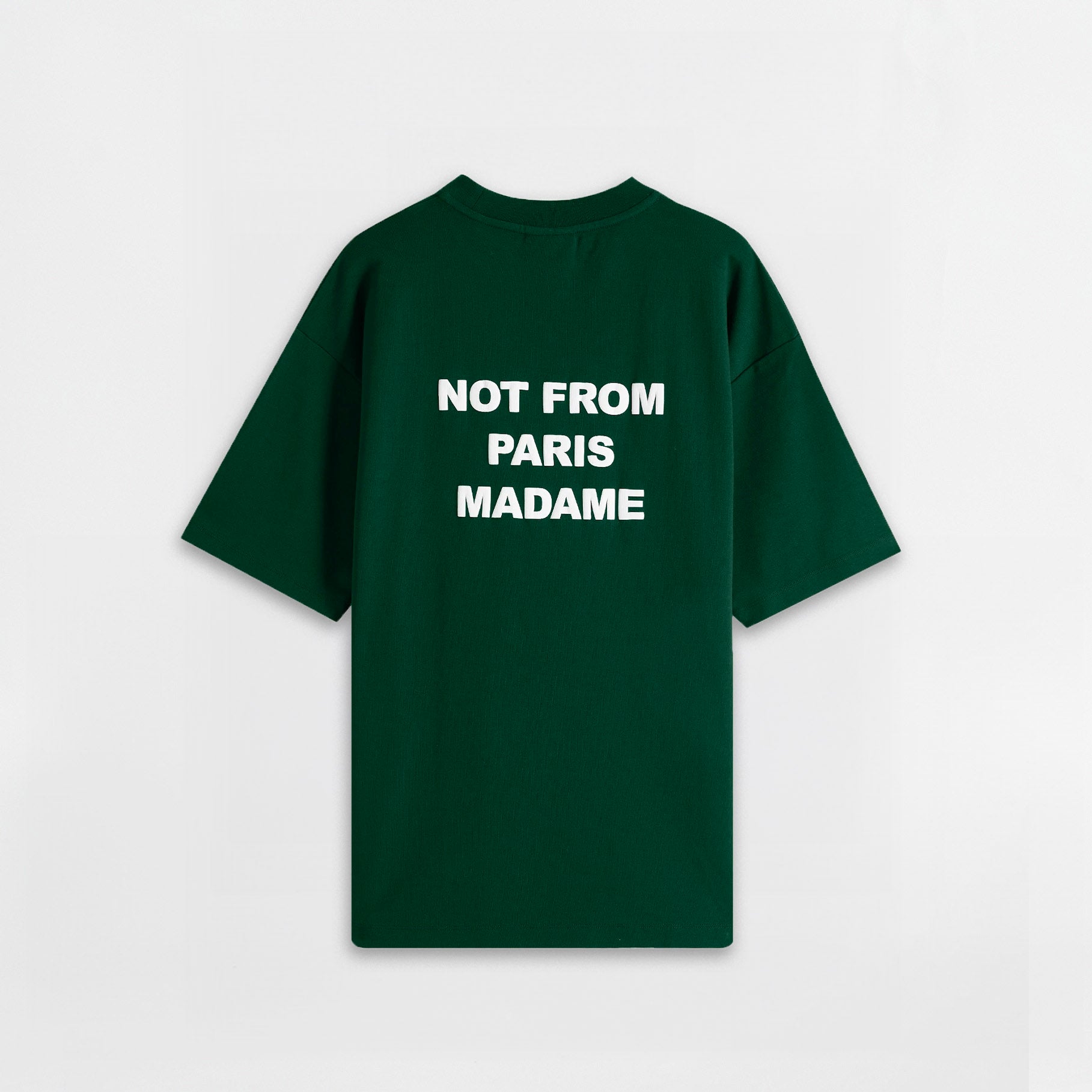 Le T-shirt Slogan Drôle De Monsieur Dark Green