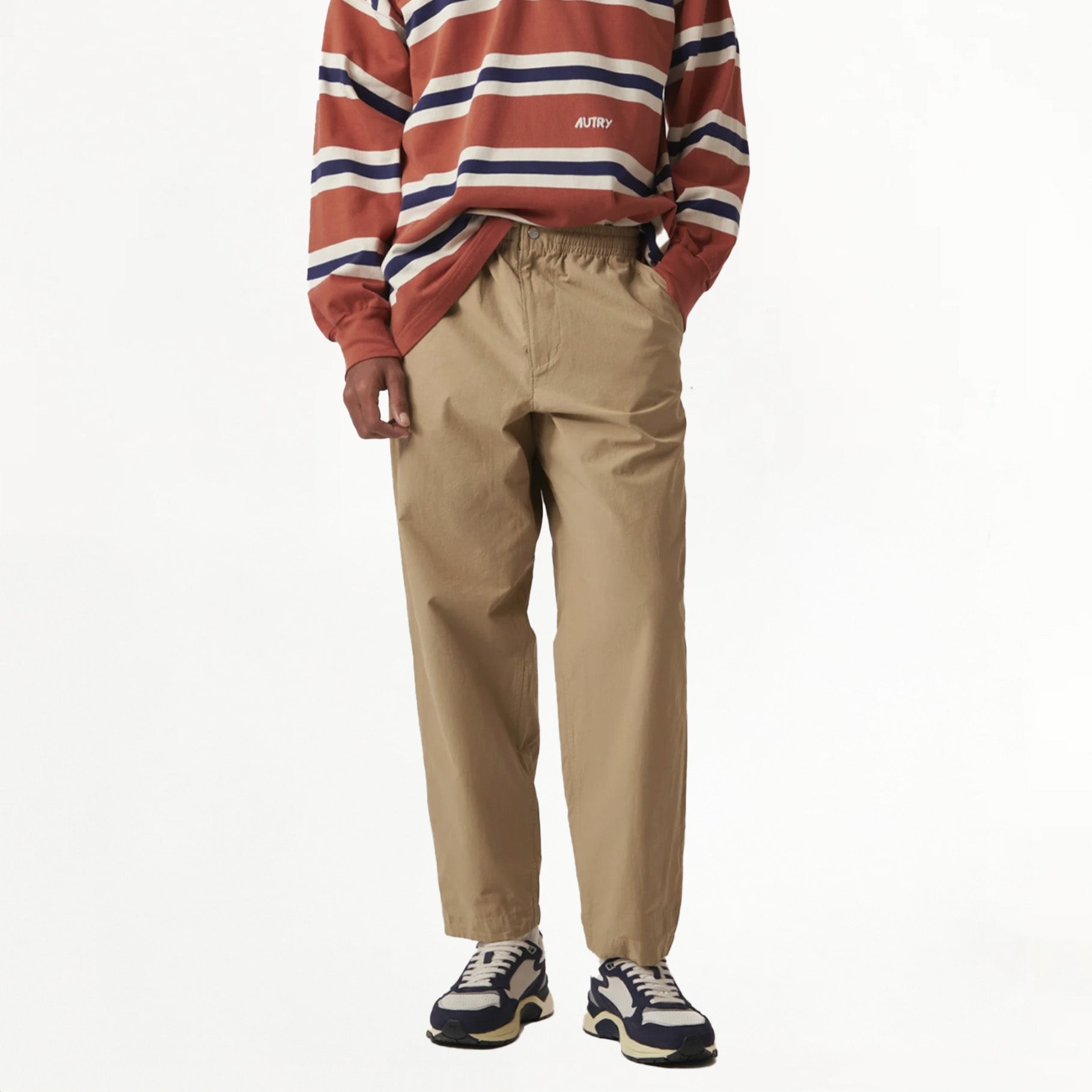 Pantalon Homme Autry Chino Technique Beige