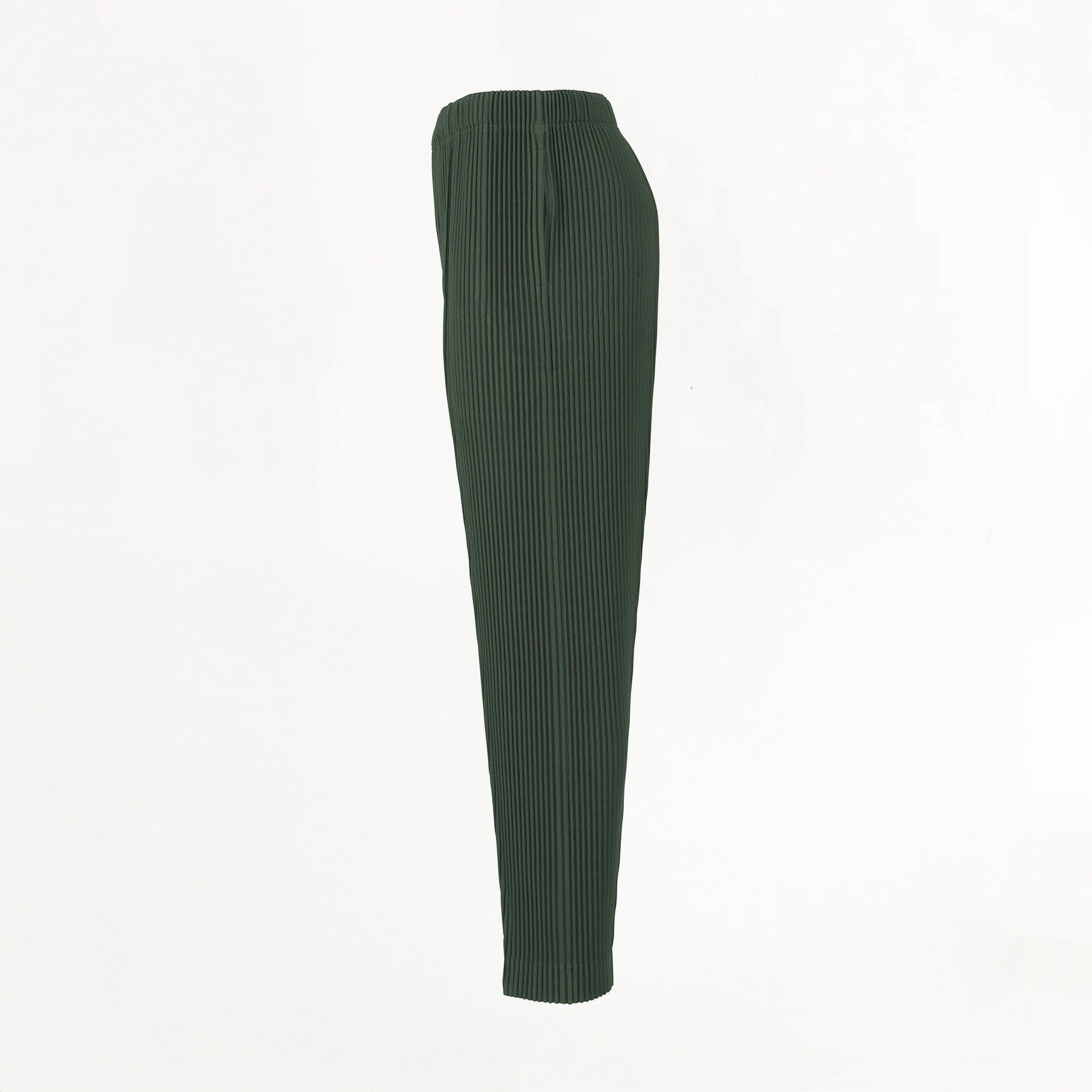 Pantalon Plissé Homme Plissé Issey Miyake Pleats Bottoms 2 Vert
