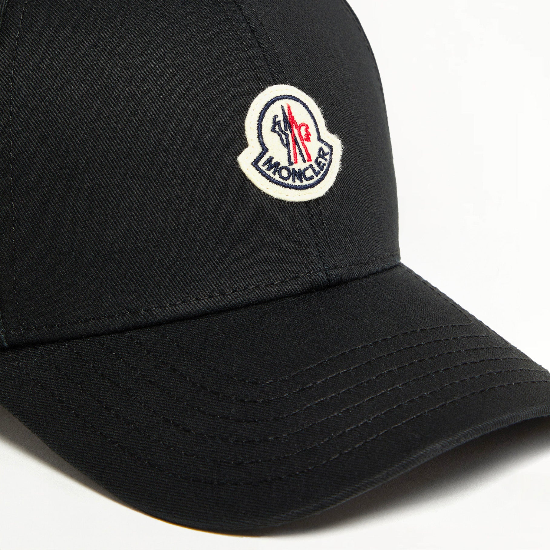 Casquette Moncler Logo Patch Noir